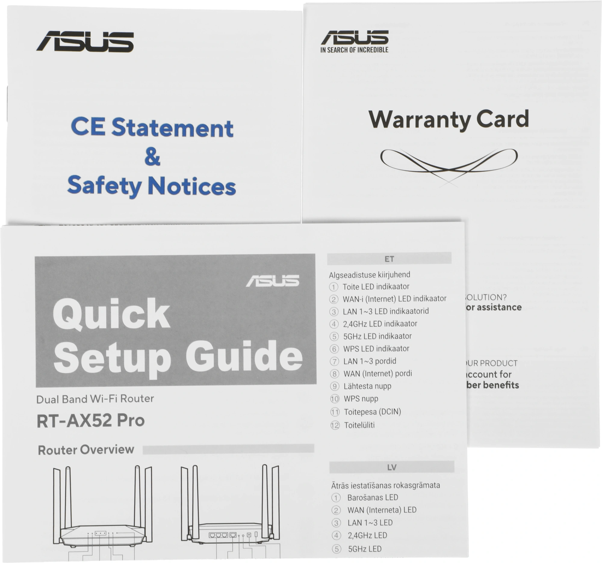 Роутер беспроводной Asus RT-AX52 Pro AX3000 10/100/1000BASE-TX черный — миниатюра 10