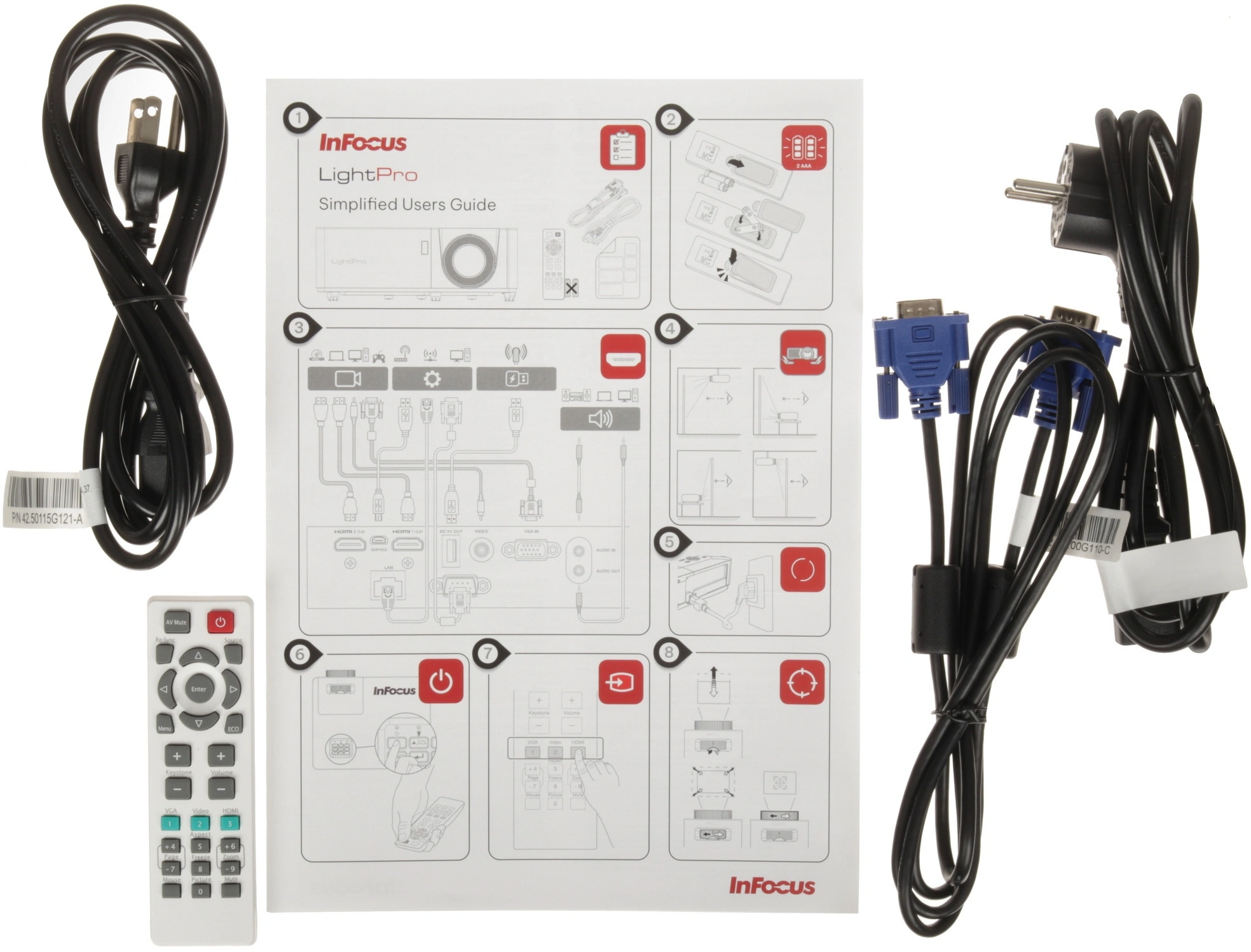 Проектор Infocus Genesis III IN0006SL DLP 4000Lm LS (1280x800) 30000:1 ресурс лампы:15000часов 1xUSB typeA 1xHDMI 2.6кг — миниатюра 8