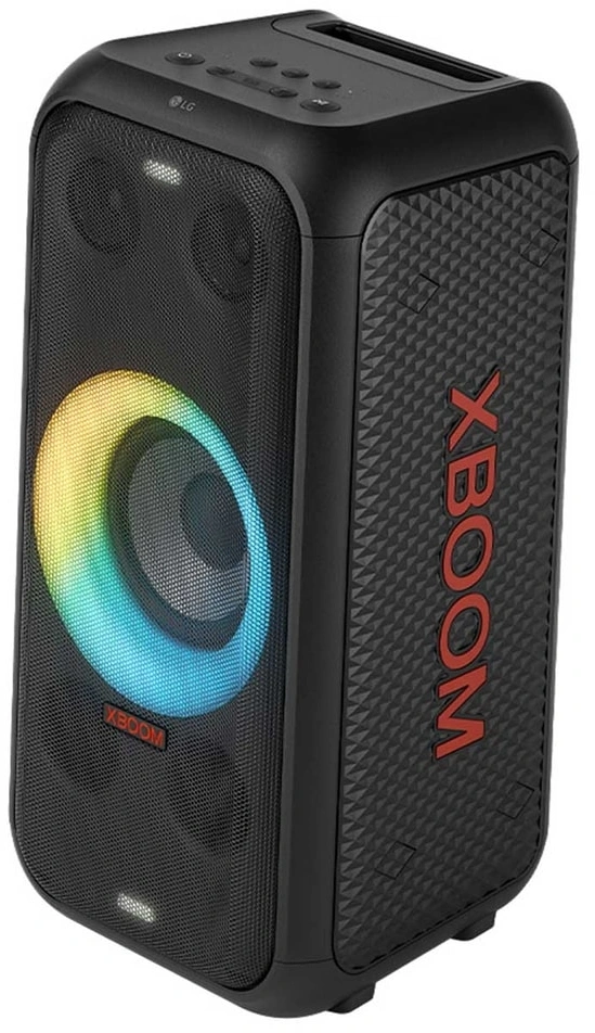 Минисистема LG XBOOM XL5T черный 200Вт USB BT — миниатюра 2