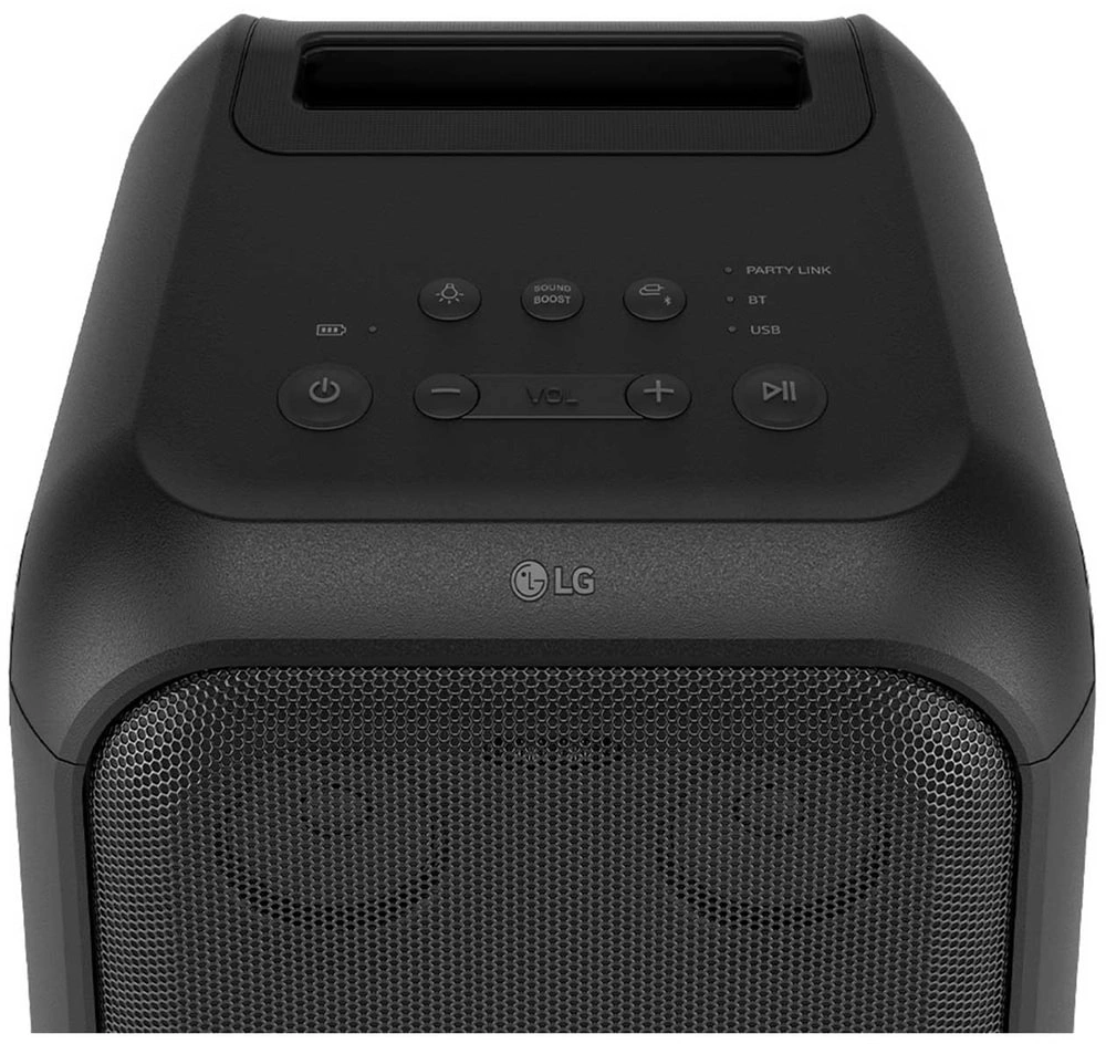 Минисистема LG XBOOM XL5T черный 200Вт USB BT — миниатюра 8