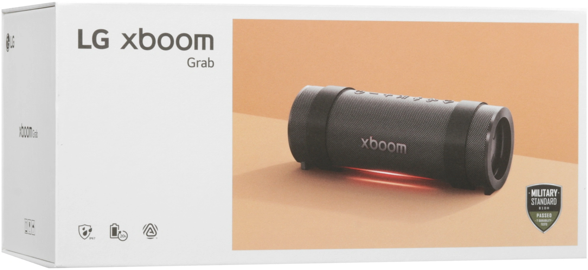 Колонка порт. LG Xboom GRAB черный 30W 1.1 BT — миниатюра 11
