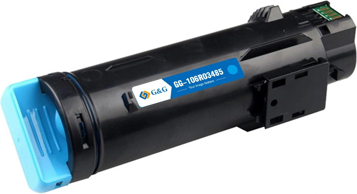 Картридж лазерный G&G GG-106R03485 106R03477/106R03485 голубой (2400стр.) для Xerox Phaser 6510DN/WC 6515DN — миниатюра 3