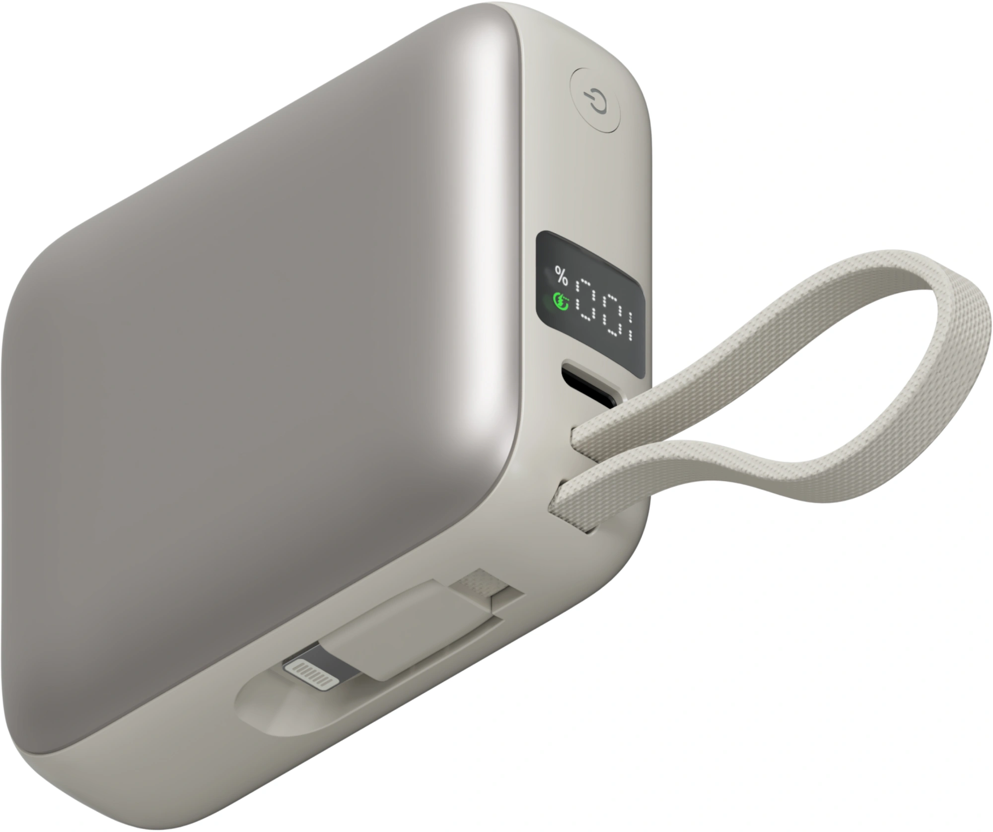 Мобильный аккумулятор Magssory PBN005 10000mAh 22.5W 3A USB-C титановый — миниатюра 4