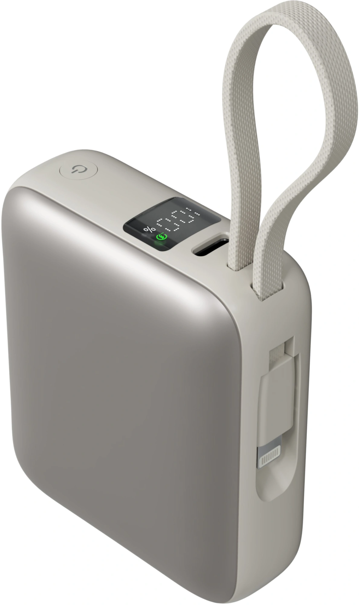 Мобильный аккумулятор Magssory PBN005 10000mAh 22.5W 3A USB-C титановый — миниатюра 10