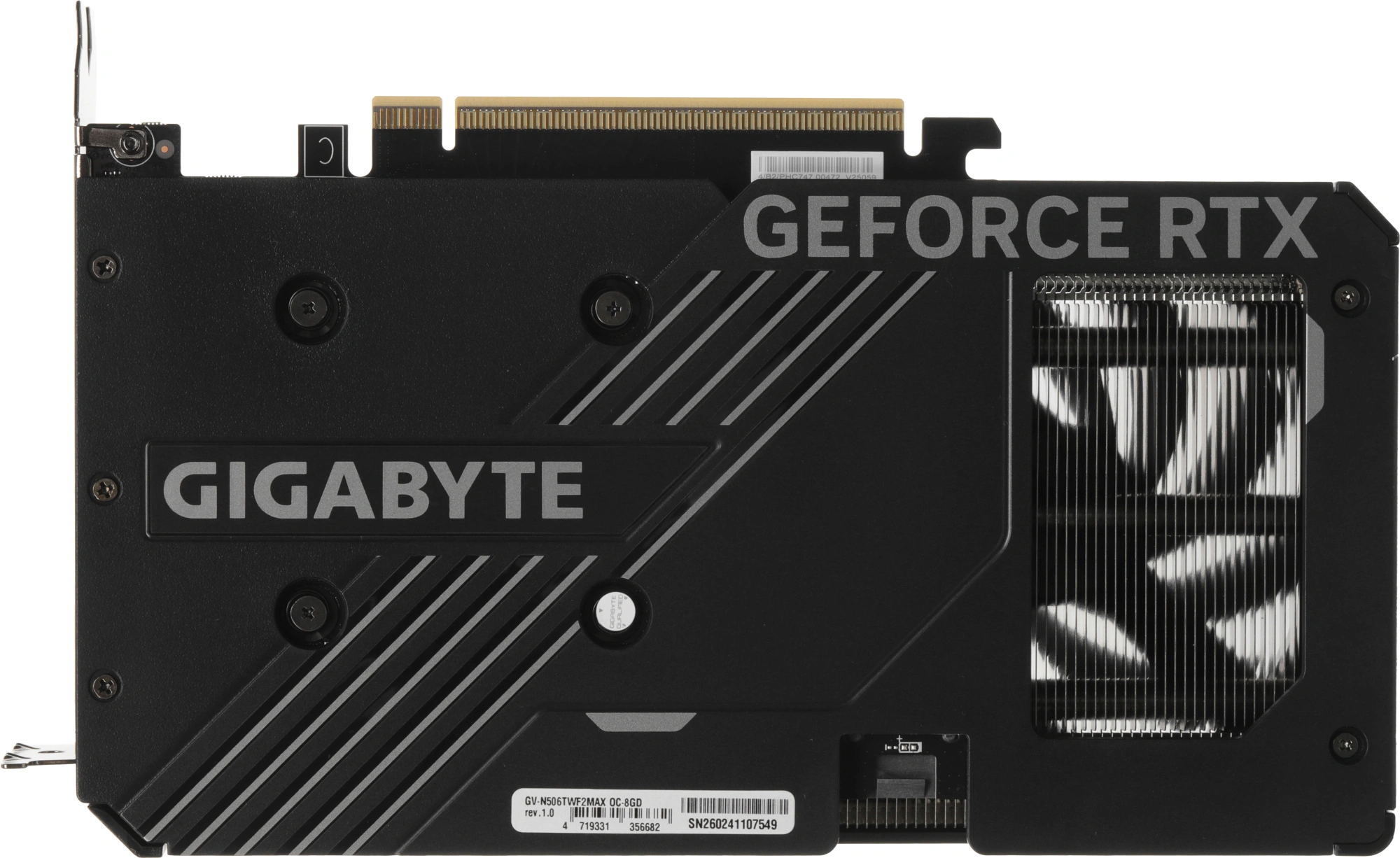 Видеокарта Gigabyte PCI-E 5.0 GV-N506TWF2MAX OC-8GD 1.0 NVIDIA GeForce RTX 5060TI 8Gb 128bit GDDR7 2587/28000 HDMIx1 DPx3 HDCP Ret — миниатюра 14