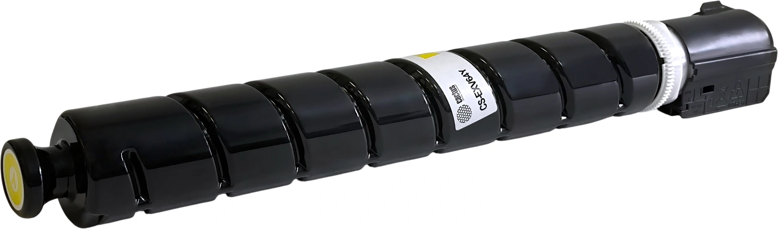 Картридж лазерный Cactus CS-EXV64Y желтый (25500стр.) для Canon IR DX C3926i/3930i/3935i/3922i с чипом — миниатюра 2