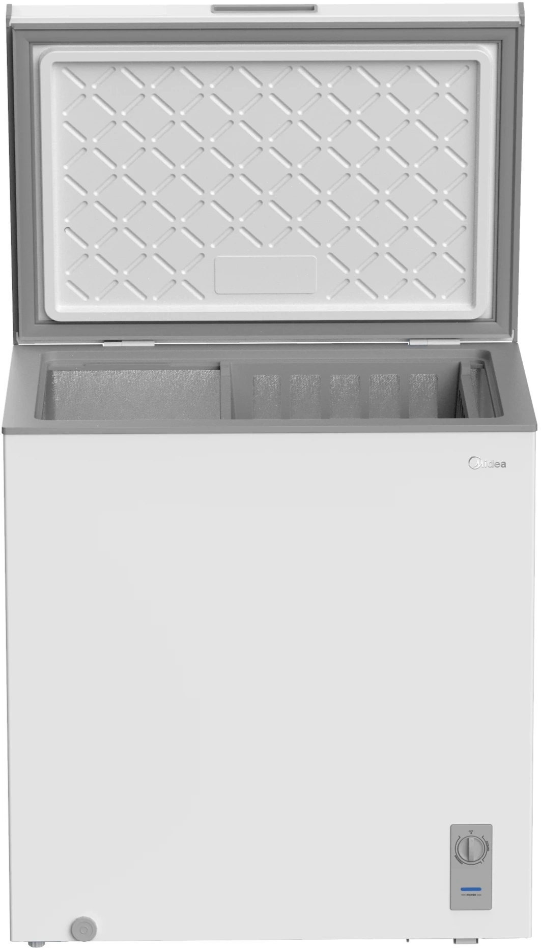 Морозильный ларь Midea MDRC283FZF01D белый — миниатюра 2