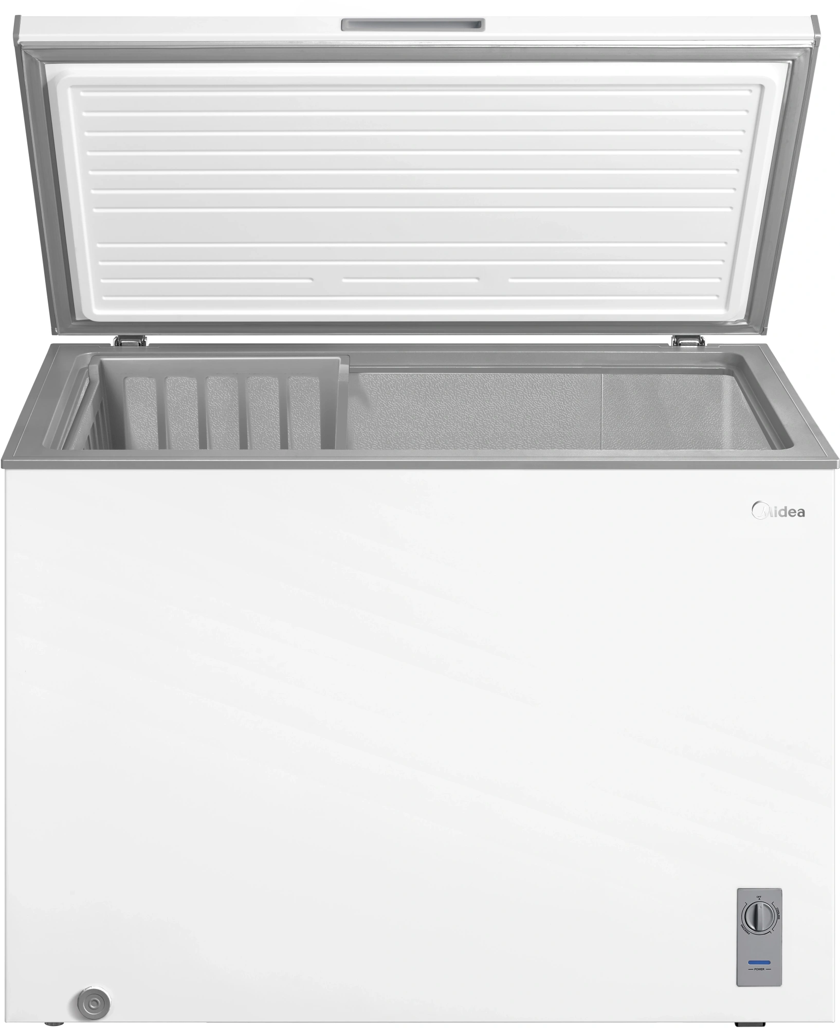 Морозильный ларь Midea MDRC411FZF01D белый — миниатюра 2