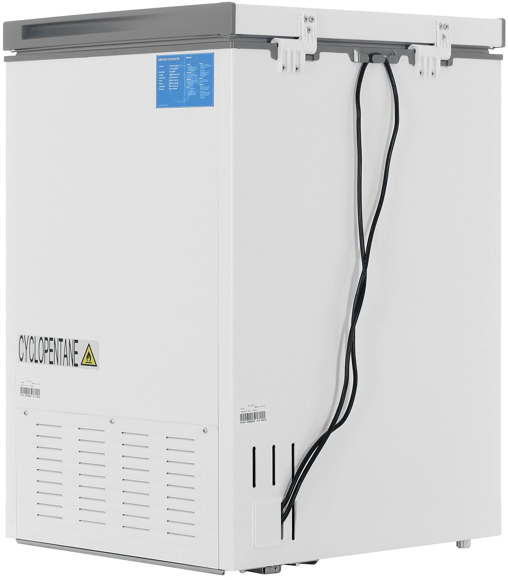 Морозильный ларь Midea MDRC211FZF01D белый 75Вт — миниатюра 5