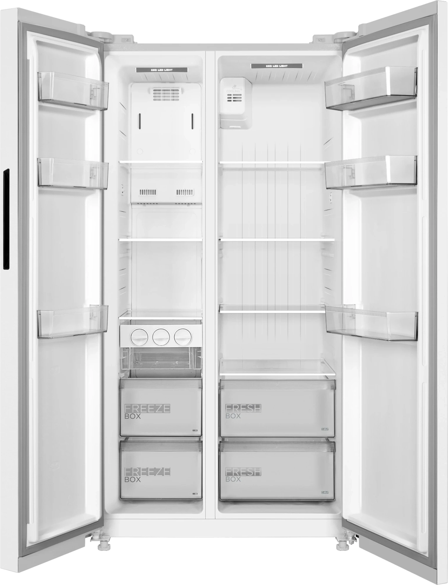 Холодильник Midea MDRS710FGE01 2-хкамерн. белый инвертер — миниатюра 2
