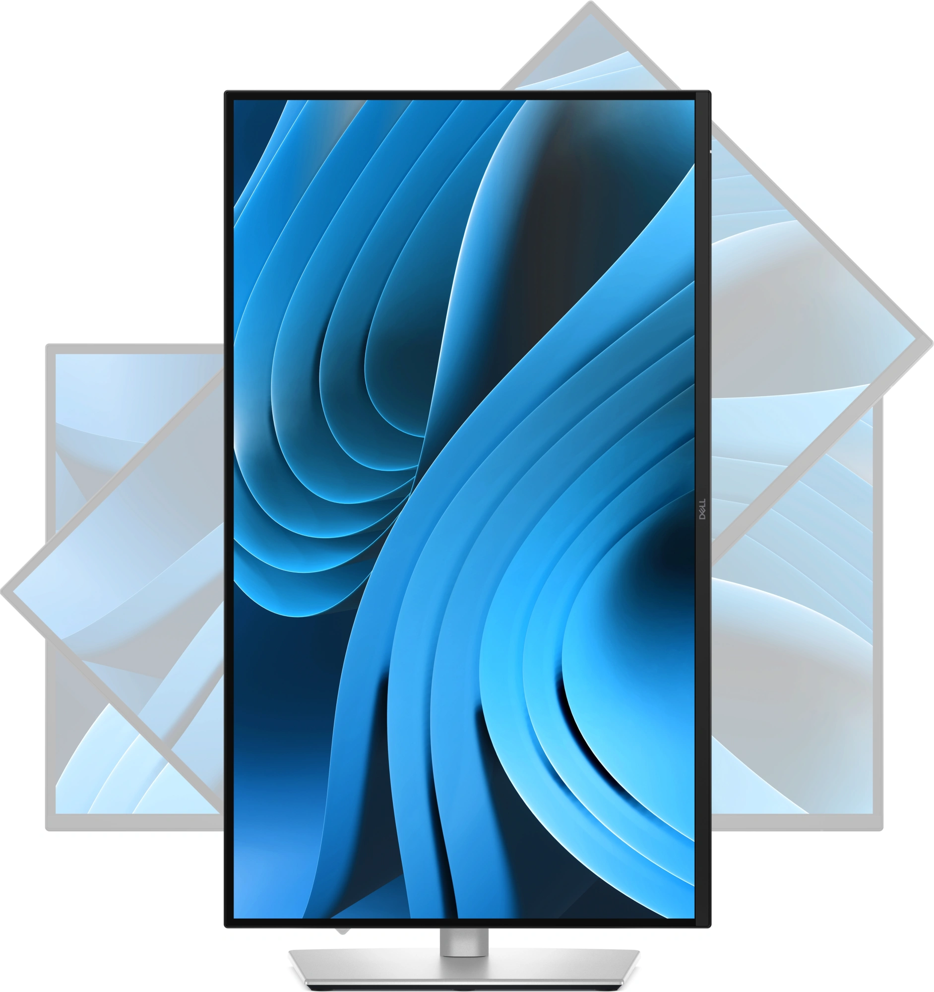 Монитор Dell 27" P2725D черный IPS LED 16:9 HDMI матовая HAS Piv 1500:1 350cd 178гр/178гр 2560x1440 100Hz DP WQ HD 2K (1440p) USB 6.27кг — миниатюра 8