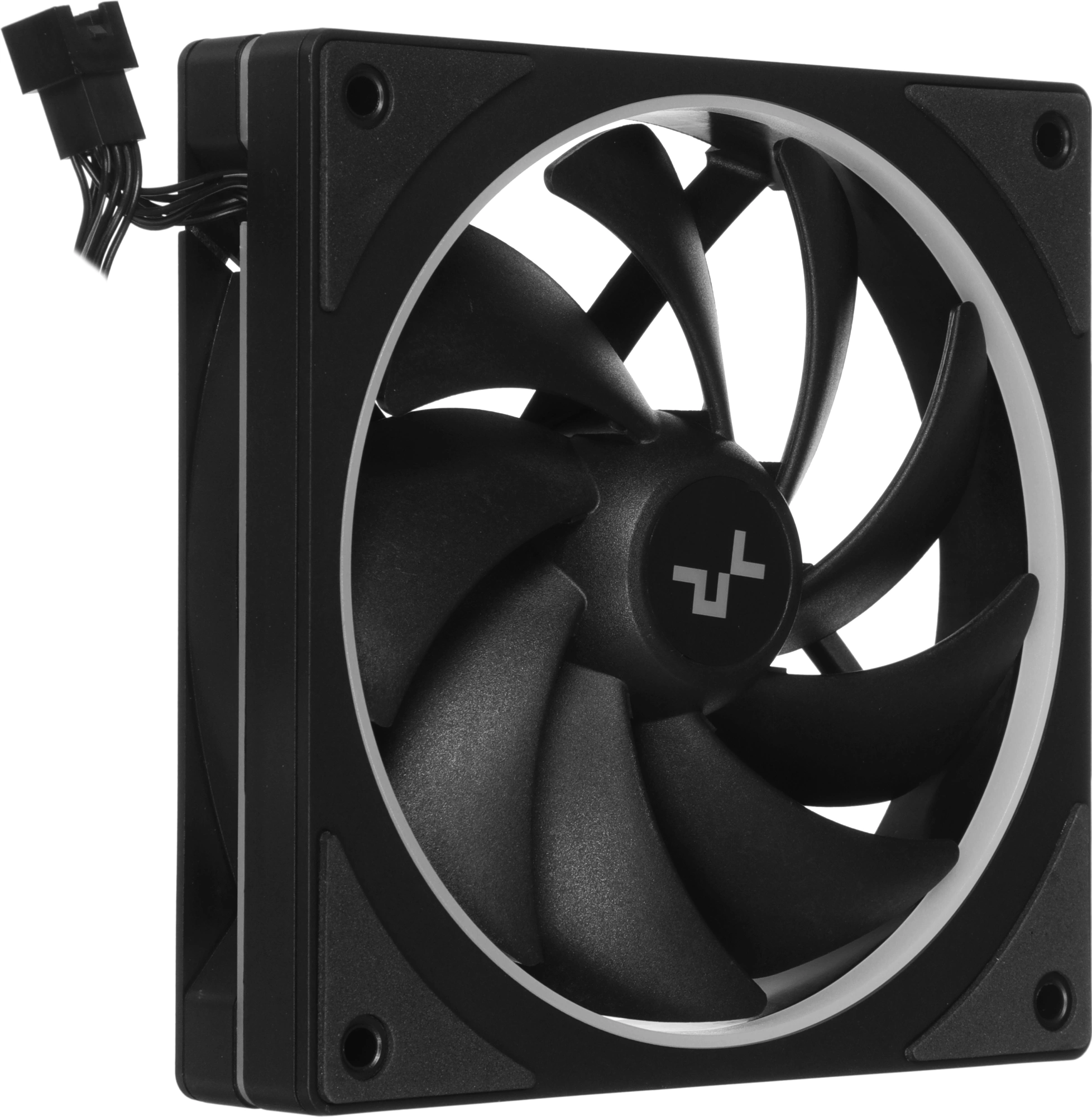 Вентилятор для корпуса Deepcool FL12 SE ARGB 120х120x25 черный 4-pin 28.67дБ (R-FL12SE-BKAPN1-G) Ret — миниатюра 7