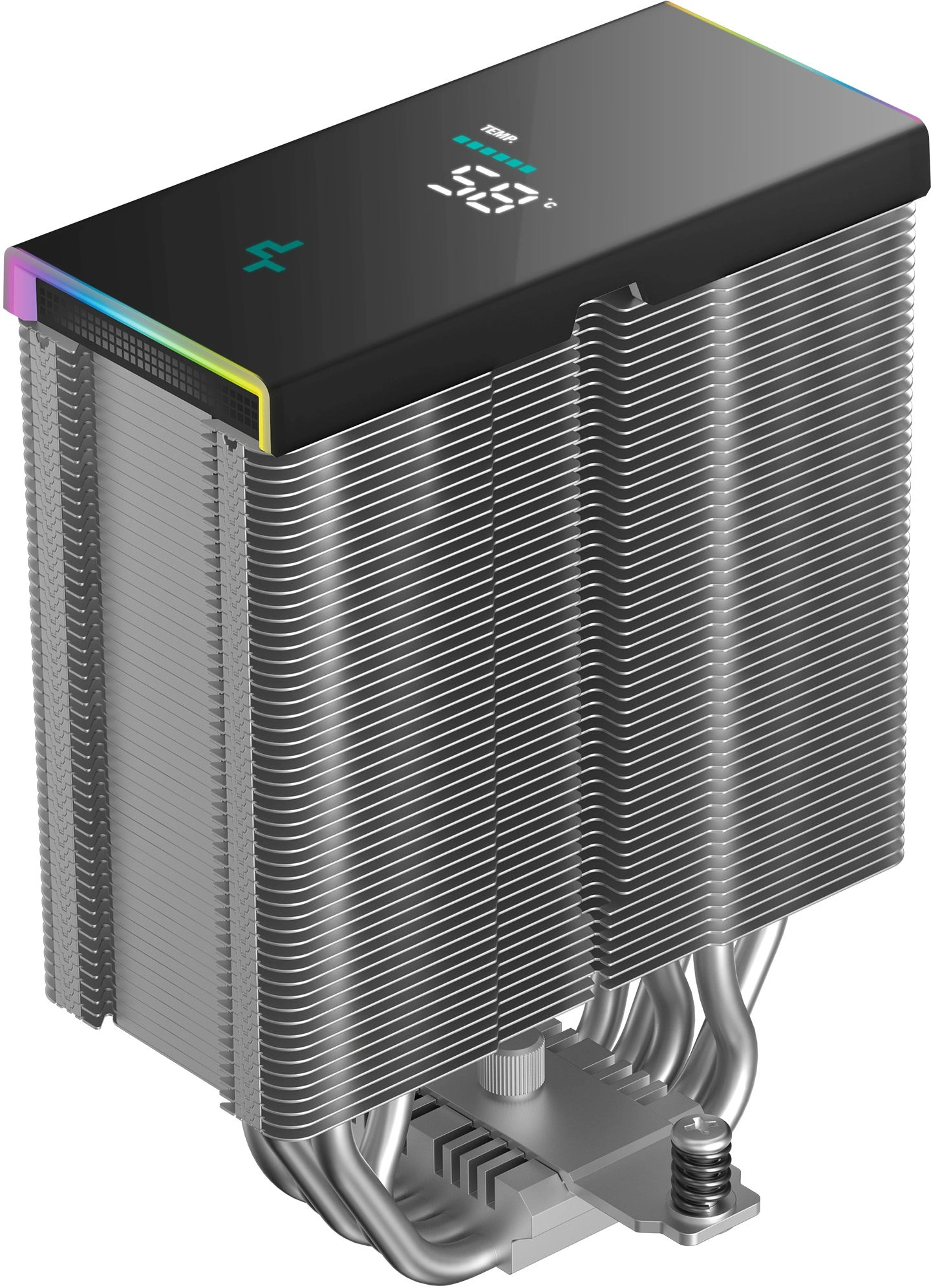 Устройство охлаждения(кулер) Deepcool AK500S Digital SE ARGB Soc-AM5/AM4/1200/1700/1851 черный 4-pin 28dB Al+Cu LCD 240W 864gr Ret (R-AK500S-BKADMN-GJD) — миниатюра 6