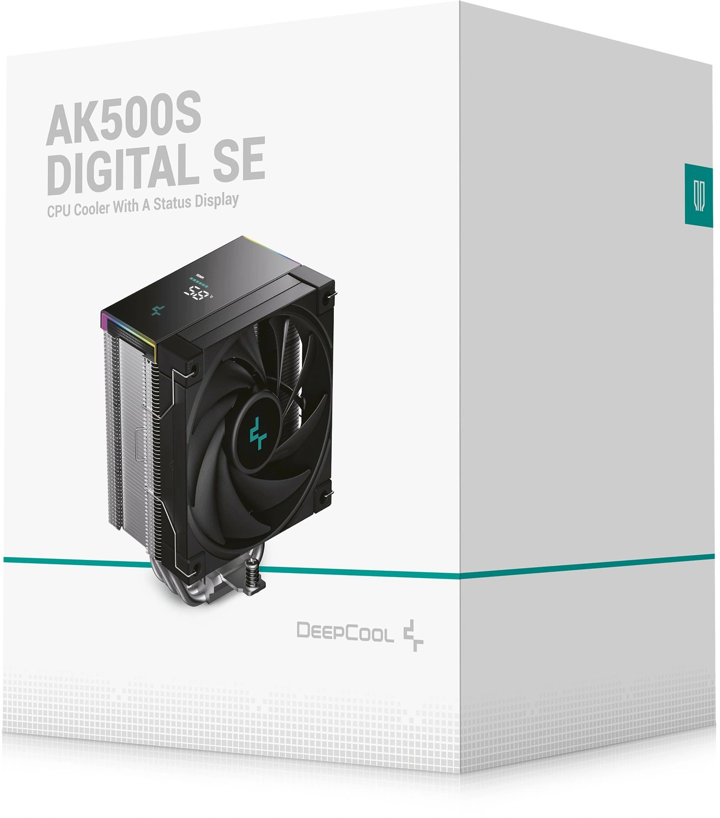 Устройство охлаждения(кулер) Deepcool AK500S Digital SE ARGB Soc-AM5/AM4/1200/1700/1851 черный 4-pin 28dB Al+Cu LCD 240W 864gr Ret (R-AK500S-BKADMN-GJD) — миниатюра 9