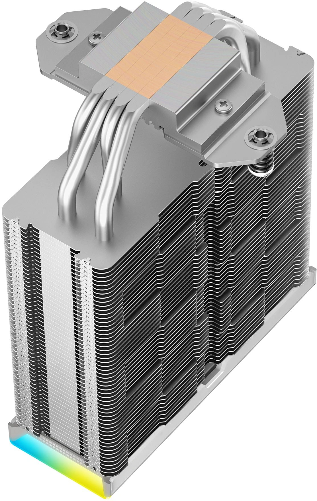 Устройство охлаждения(кулер) Deepcool AK400 Digital SE Wh ARGB Soc-AM5/AM4/1200/1700/1851 белый 4-pin 19-28dB Al+Cu LCD 220W 812gr Ret (R-AK400-WHADMN-GJD) — миниатюра 5