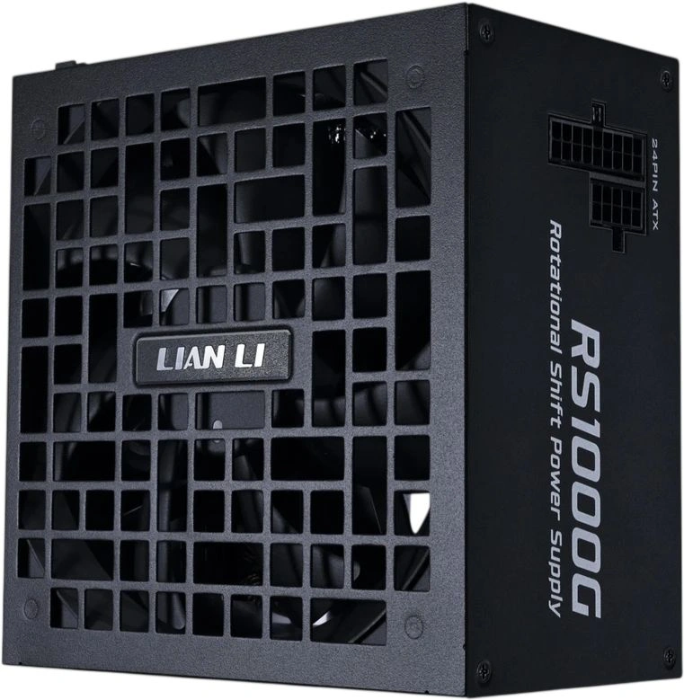Блок питания Lian-Li ATX 1000W RS1000G RS Hub Gen.5 80+ gold (20+4pin) APFC 120mm fan 12xSATA Cab Manag RTL — фото 1