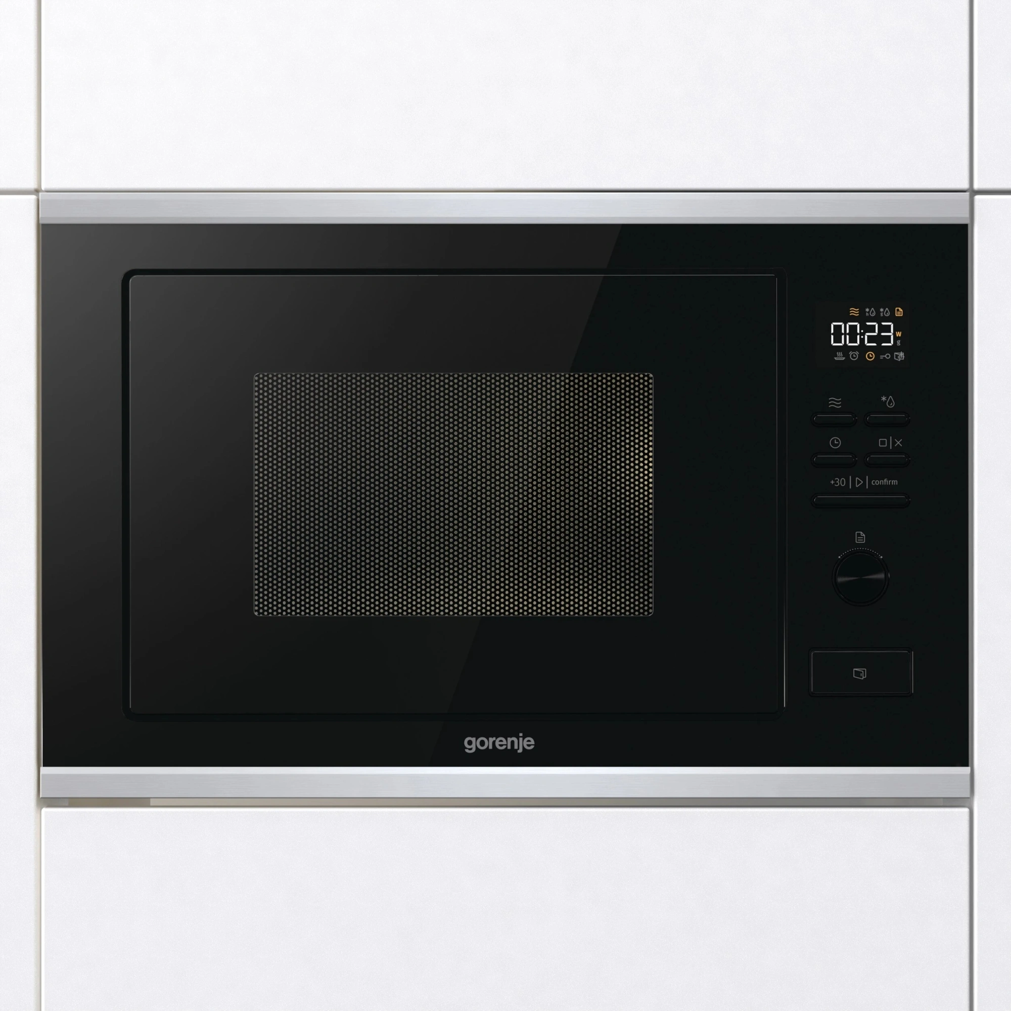 Микроволновая печь Gorenje BMX251M2BG 25л. 900Вт черный (встраиваемая) — миниатюра 4