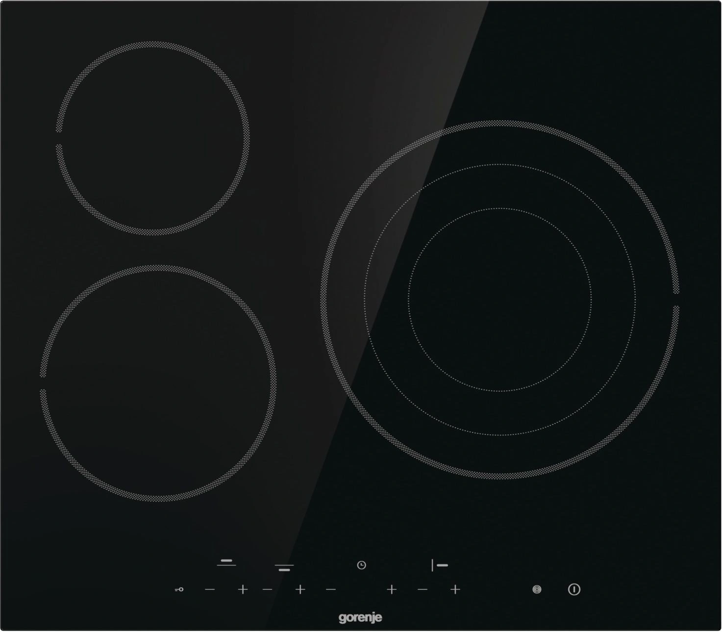 Варочная поверхность Gorenje ECT632BSCE черный — миниатюра 7