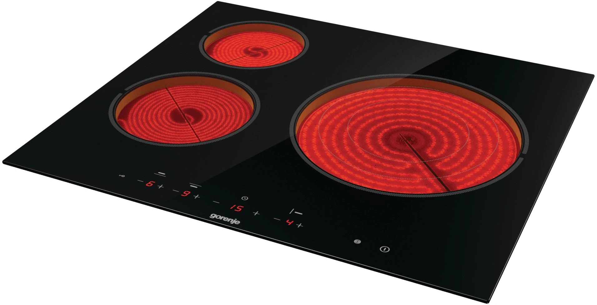 Варочная поверхность Gorenje ECT632BSCE черный — миниатюра 4