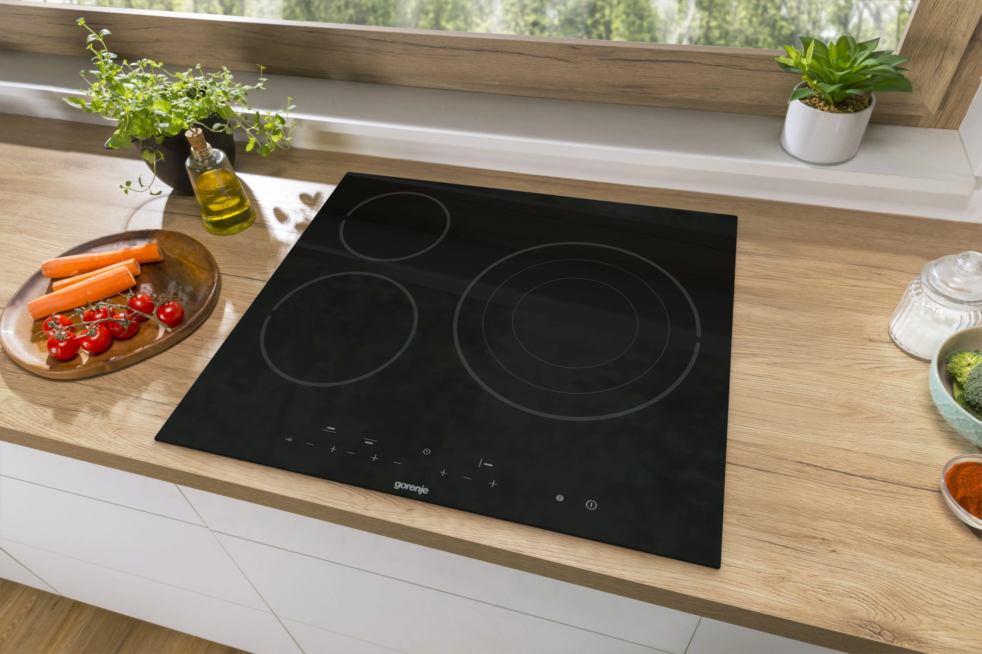 Варочная поверхность Gorenje ECT632BSCE черный — миниатюра 2