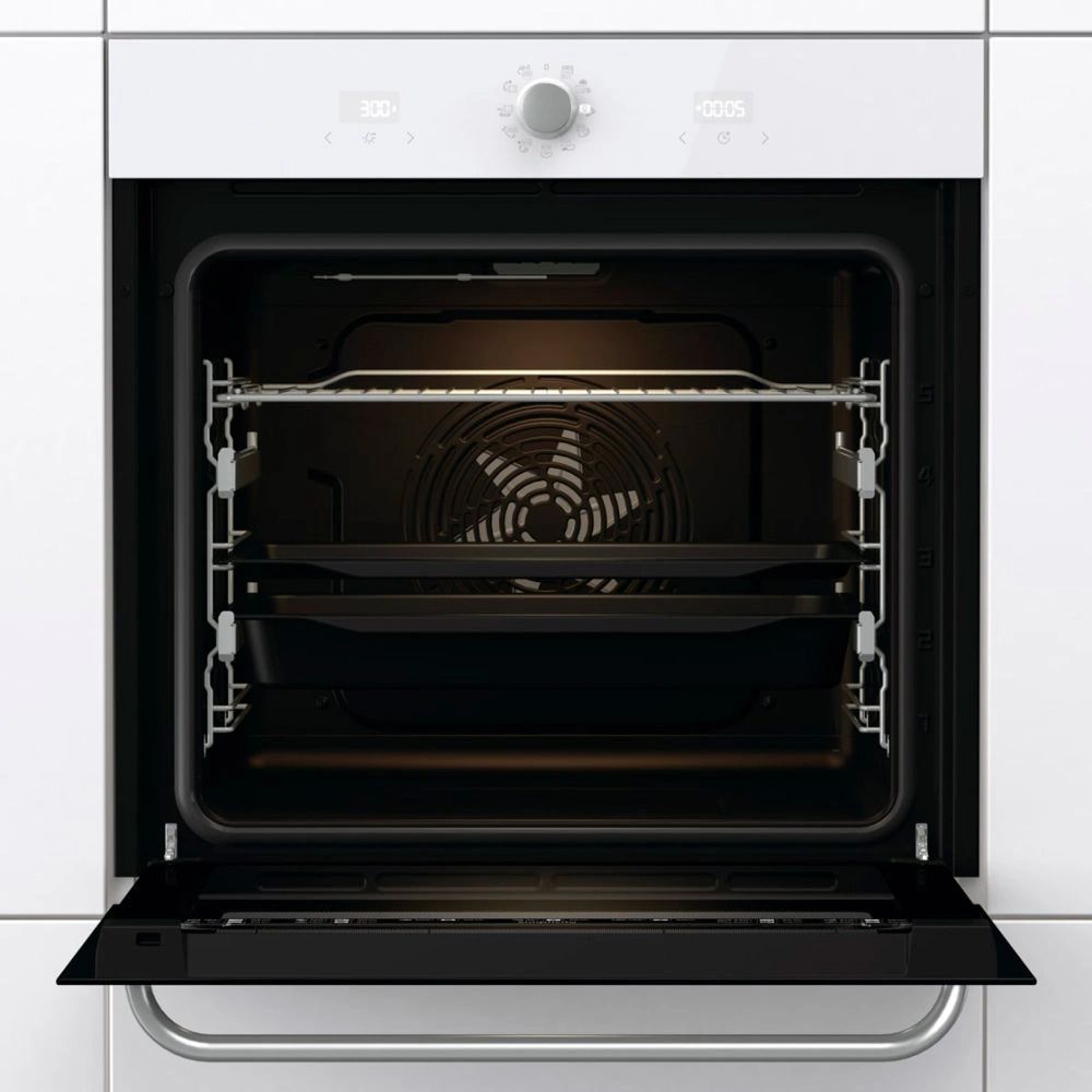 Духовой шкаф Электрический Gorenje BOS6737SYW белый — миниатюра 3