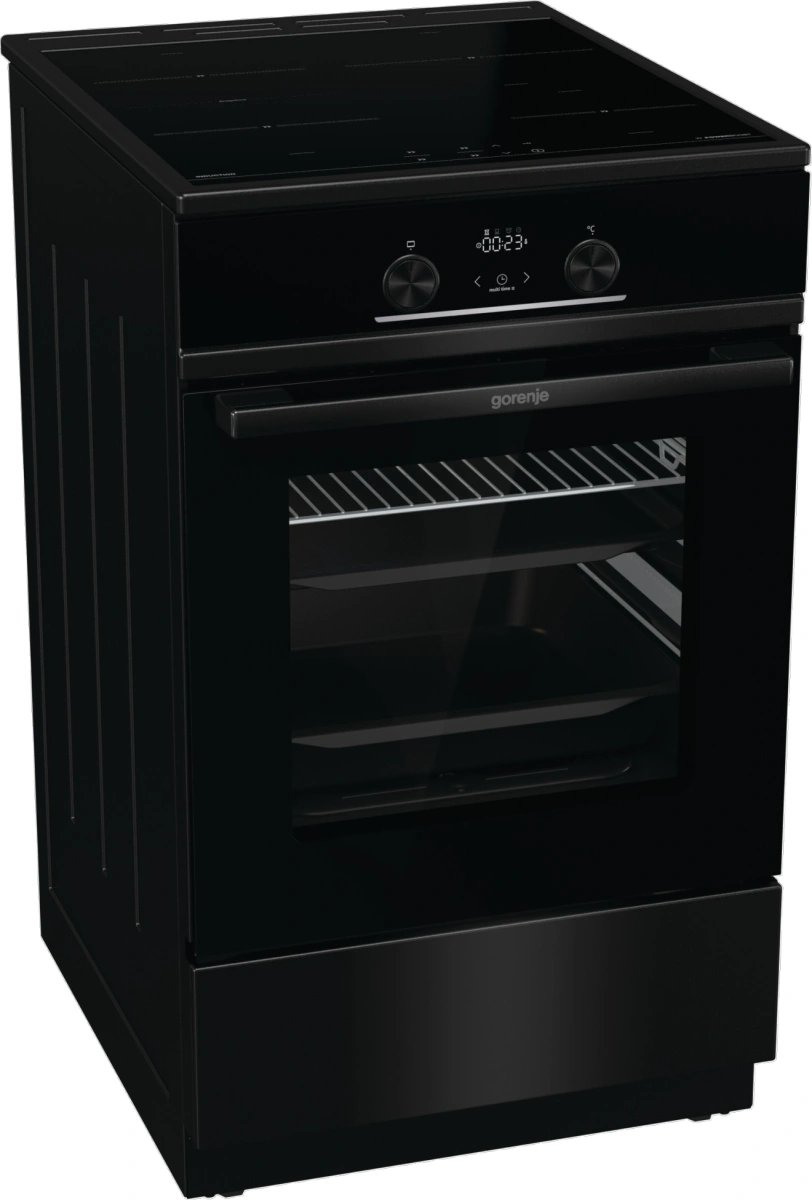 Плита Электрическая Gorenje GEIT5C60BPG черный стеклокерамика (без крышки) — миниатюра 2
