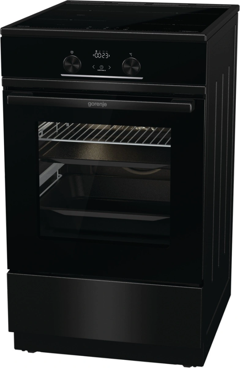 Плита Электрическая Gorenje GEIT5C60BPG черный стеклокерамика (без крышки) — миниатюра 3