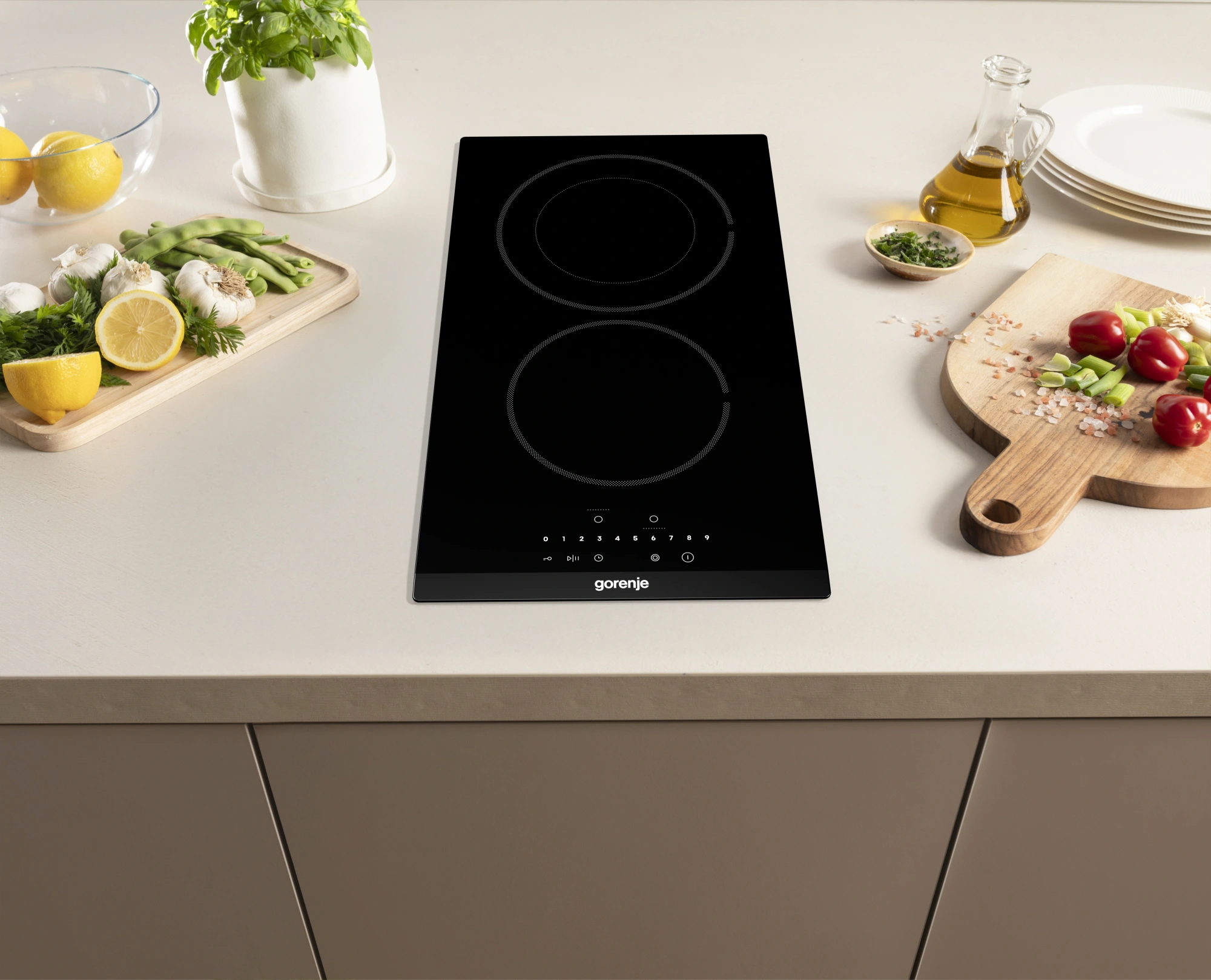 Варочная поверхность Gorenje ECS322BCSCE черный — миниатюра 10