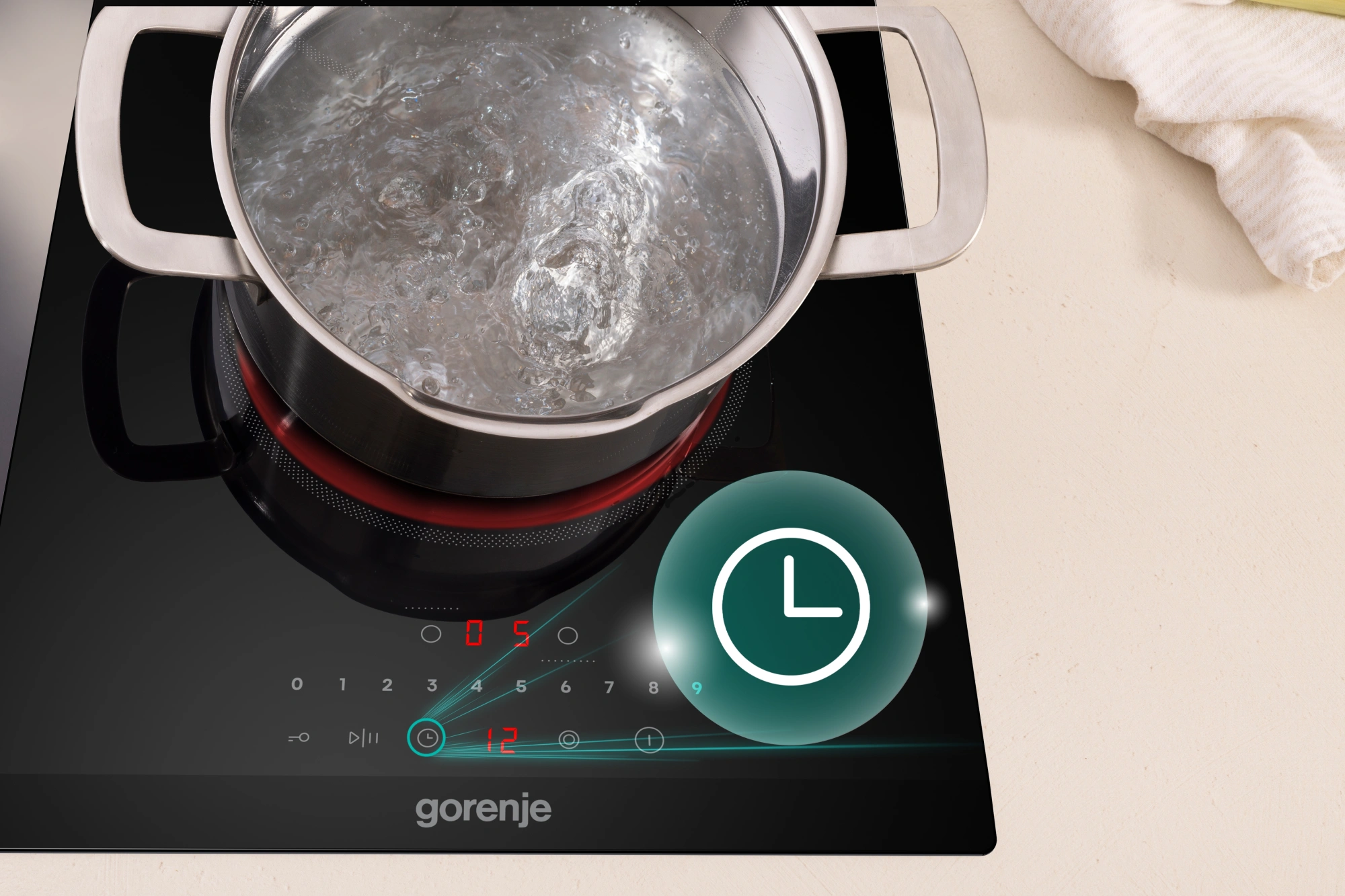 Варочная поверхность Gorenje ECS322BCSCE черный — миниатюра 7