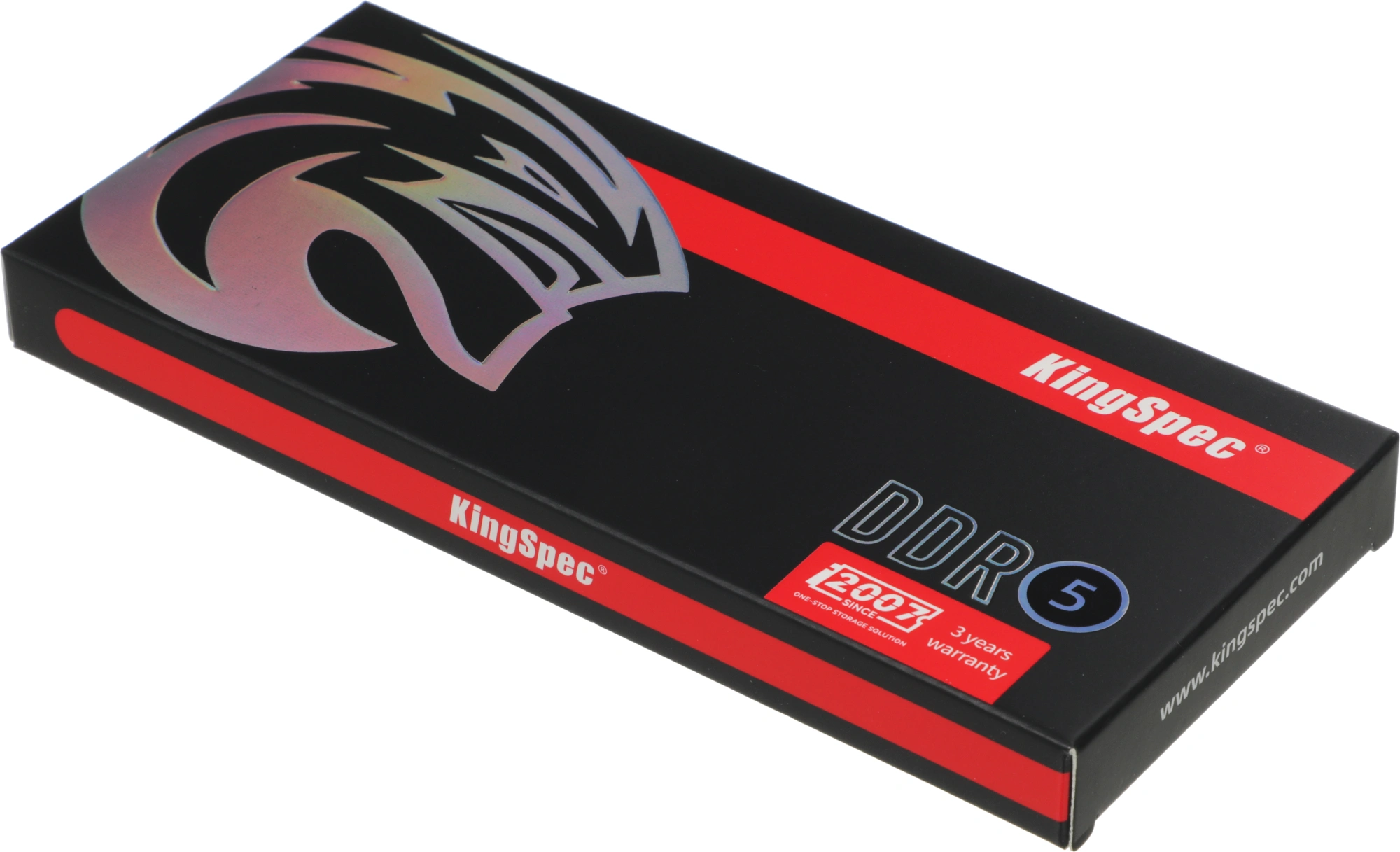 Память DDR5 16GB 5600MHz Kingspec KS5600D5P12516G RTL PC5-44800 CL40 DIMM UDIMM 288-pin 1.35В single rank Ret — миниатюра 4