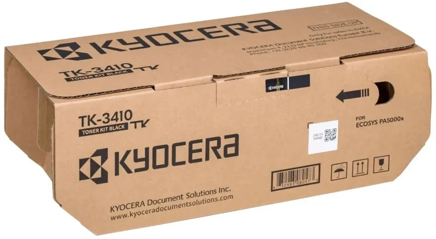 Картридж лазерный Kyocera TK-3410 1T0C0X0NL0 черный (15500стр.) для Kyocera ECOSYS PA5000x/PA5000 — фото 1