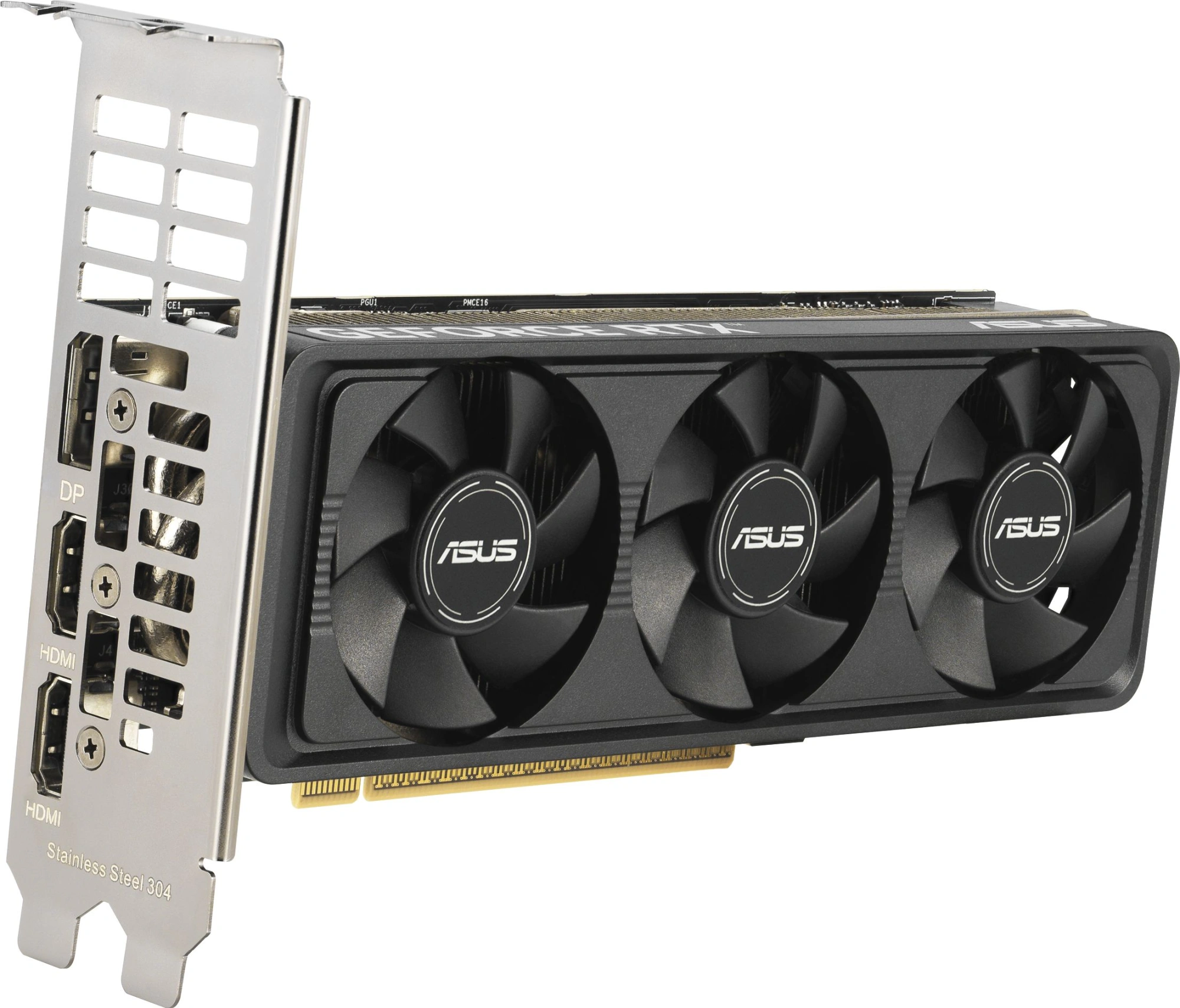 Видеокарта Asus PCI-E 5.0 RTX5060-O8G-LP-BRK NVIDIA GeForce RTX 5060 8Gb 128bit GDDR7 2550/28000 HDMIx2 DPx1 HDCP Ret low profile — миниатюра 3
