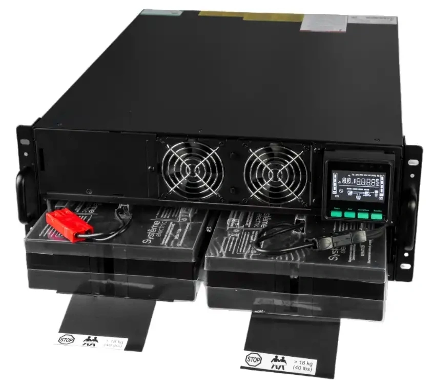 Источник бесперебойного питания Systeme Electriс SRT SRTSE5KRTXLIG2 5000Вт 5000ВА черный Gen 2 — миниатюра 12