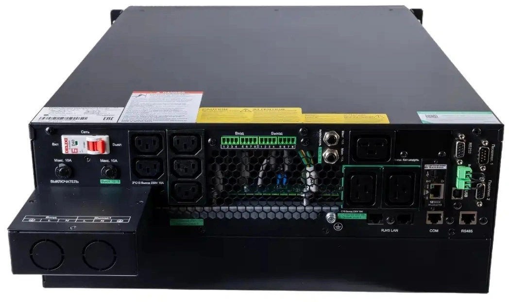 Источник бесперебойного питания Systeme Electriс SRT SRTSE5KRTXLIG2-NC 5000Вт 5000ВА черный Gen 2 — миниатюра 9
