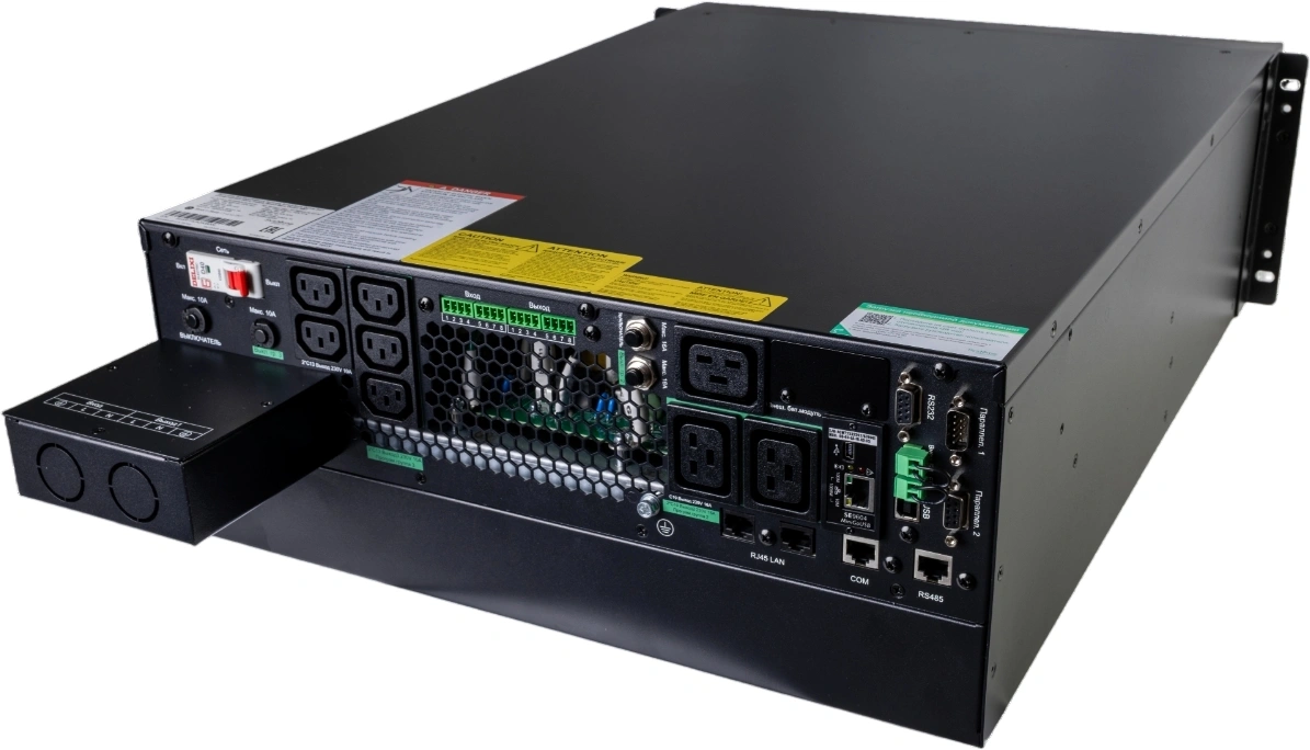 Источник бесперебойного питания Systeme Electriс SRT SRTSE6KRTXLIG2-NC 6000Вт 6000ВА черный Gen 2 — миниатюра 6