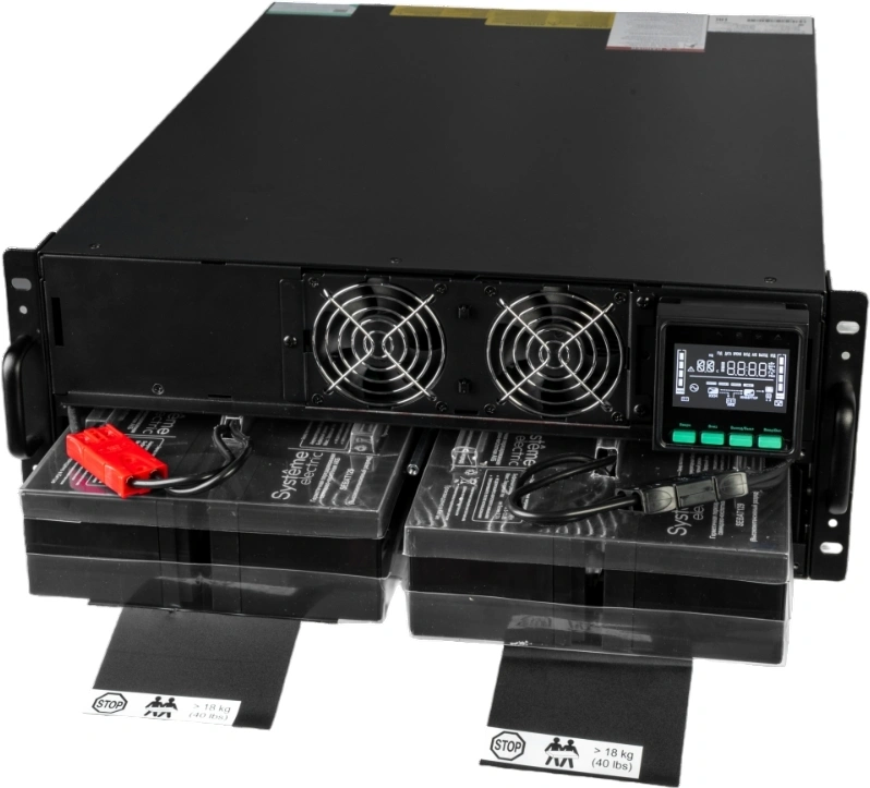 Источник бесперебойного питания Systeme Electriс SRT SRTSE6KRTXLIG2-NC 6000Вт 6000ВА черный Gen 2 — миниатюра 14