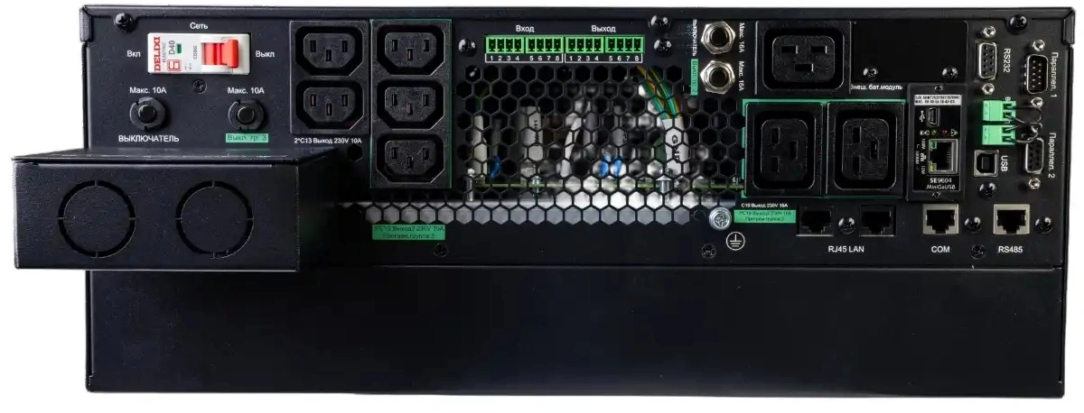 Источник бесперебойного питания Systeme Electriс SRT SRTSE8KRTXLIG2-NC 8000Вт 8000ВА черный Gen 2 — миниатюра 15