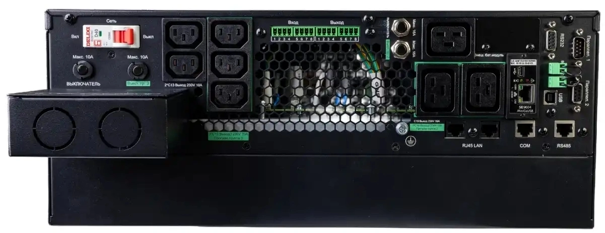 Источник бесперебойного питания Systeme Electriс SRT SRTSE10KRTXLIG2-NC 10000Вт 10000ВА черный Gen 2 — миниатюра 10