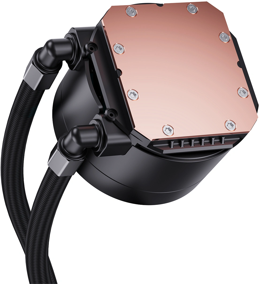 Система водяного охлаждения Bloody LC-10 ARGB Soc-AM5/AM4/1200/1700/1851 черный 4-pin 20-35dB Al+Cu 260W Ret (LC-10-ARGB240-BK) — миниатюра 13