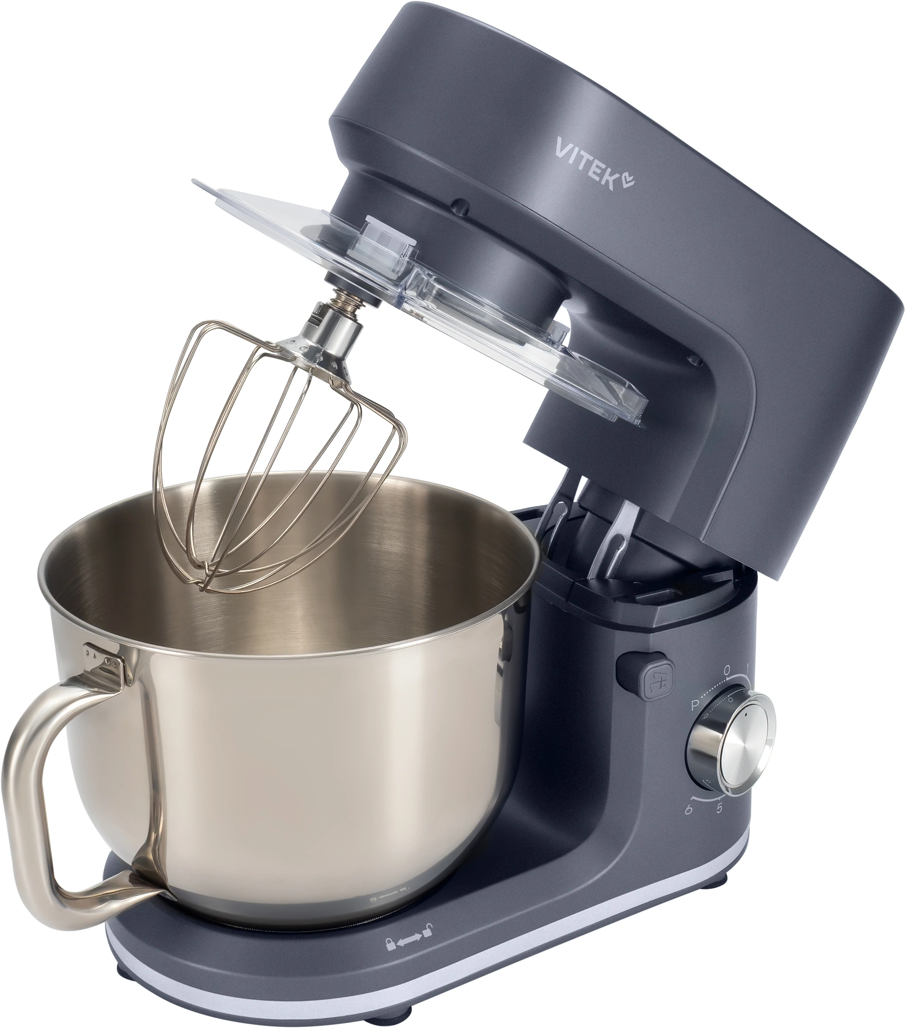 Миксер планетарный Vitek Элегия VT-PM0660 2000Вт антрацитовый — миниатюра 8