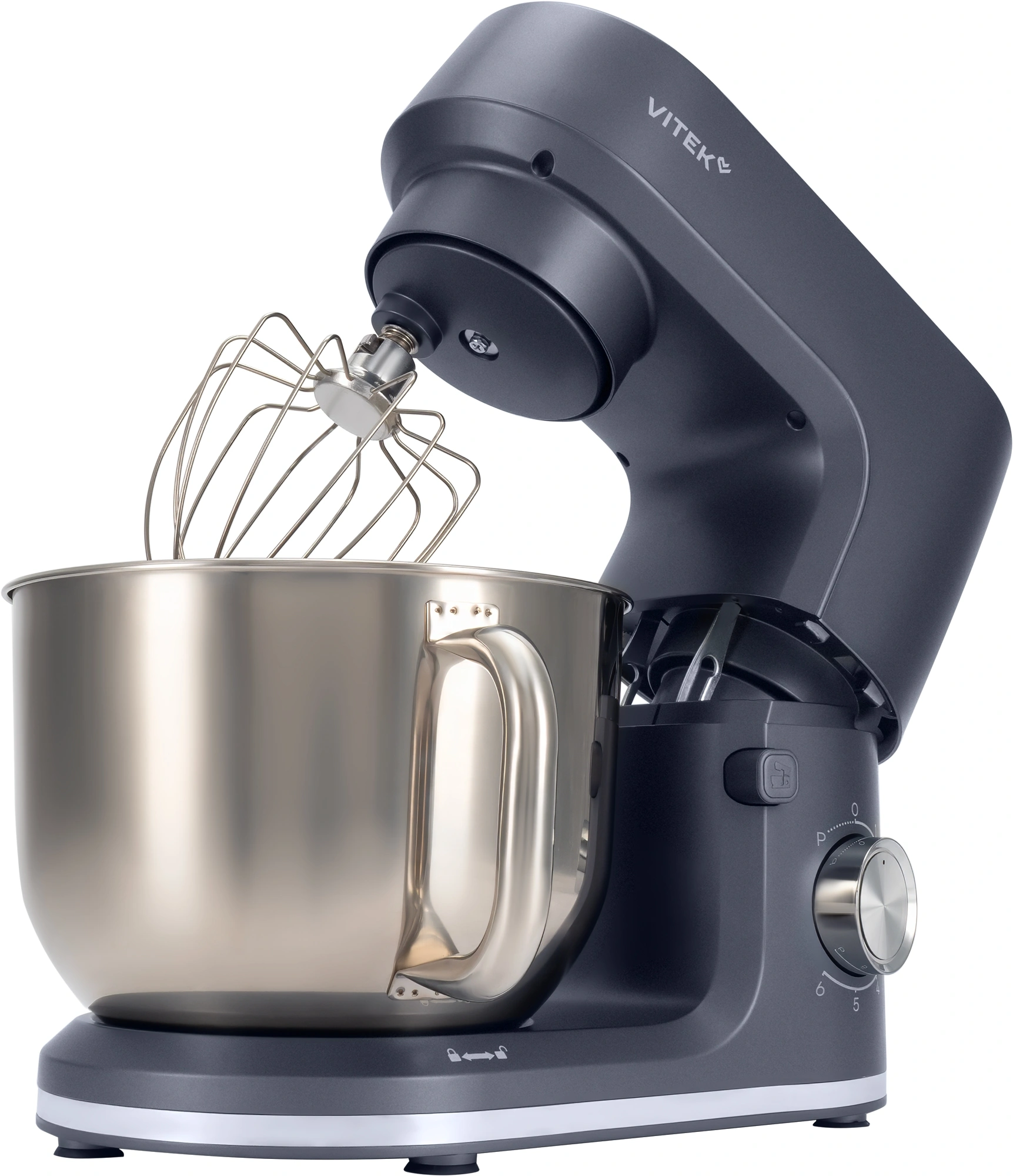 Миксер планетарный Vitek Элегия VT-PM0660 2000Вт антрацитовый — миниатюра 7