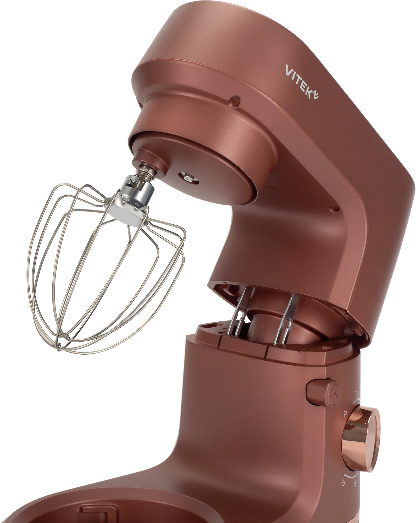 Миксер планетарный Vitek Элегия VT-PM0661 2000Вт кофейный — миниатюра 12