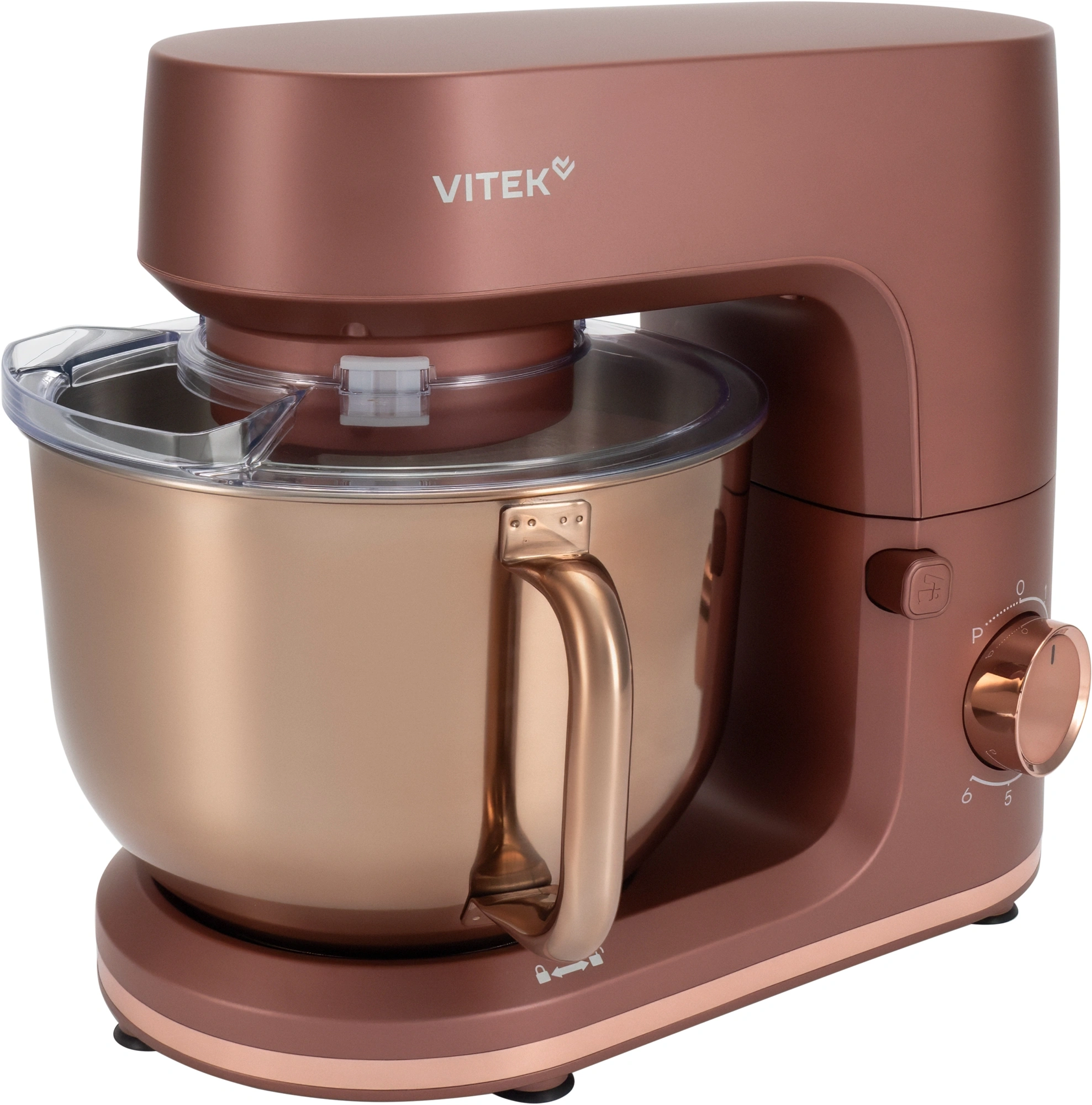 Миксер планетарный Vitek Элегия VT-PM0661 2000Вт кофейный — миниатюра 17