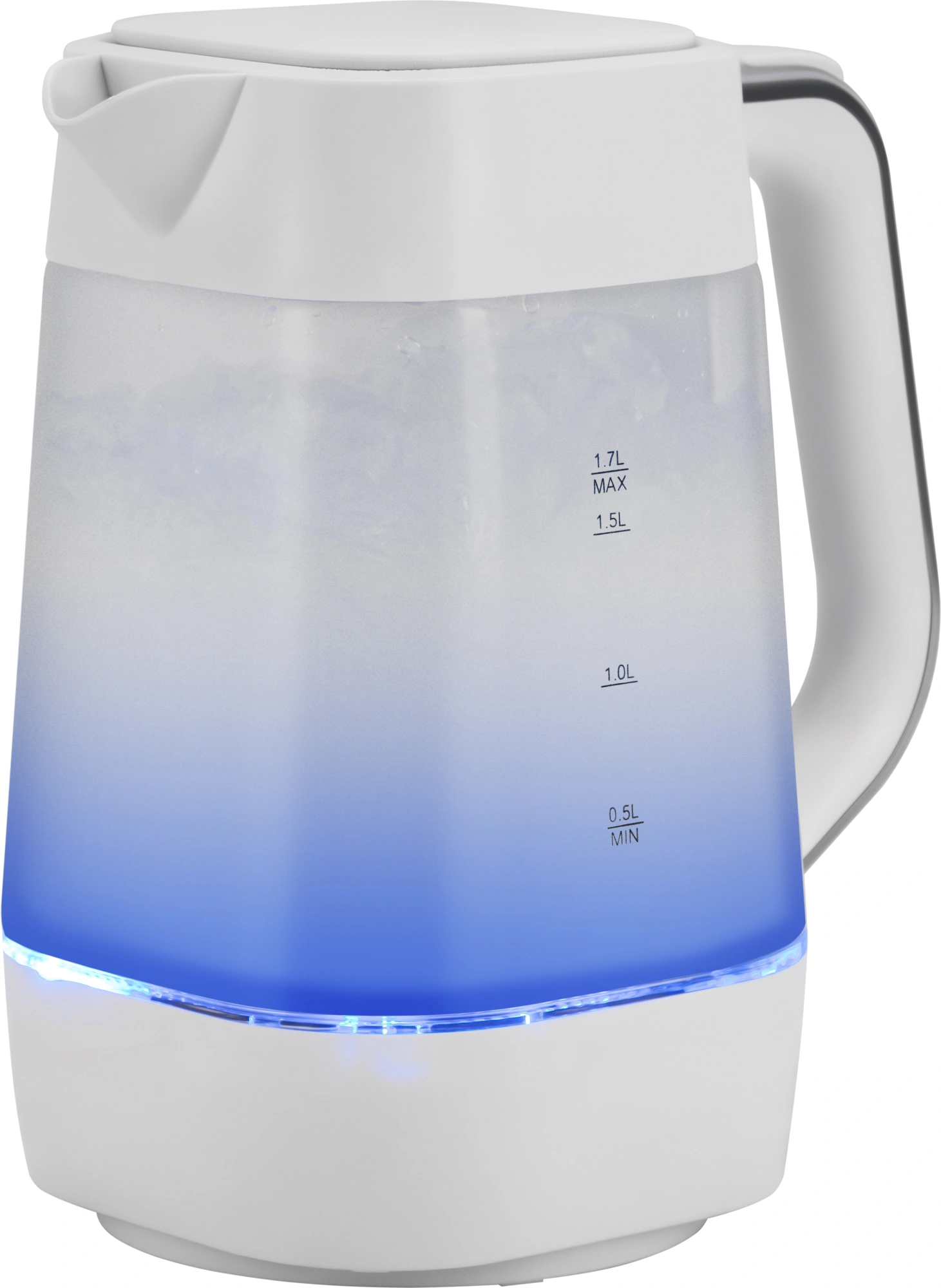 Чайник электрический Vitek VT-WK1058 1.7л. 2200Вт белый корпус: стекло/пластик — миниатюра 6