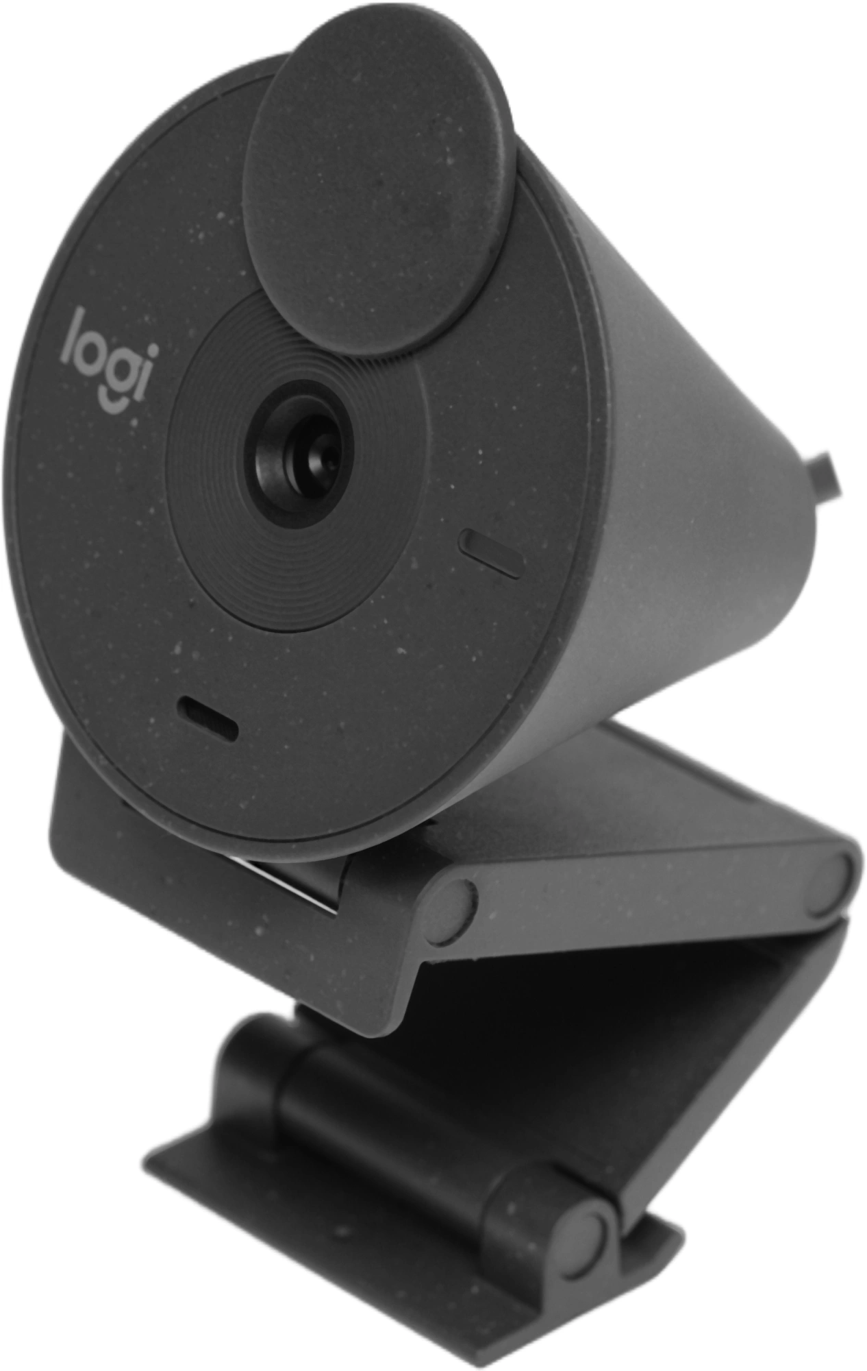 Камера Web Logitech HD Webcam Brio 300 черный 2Mpix (1920x1080) USB Type-C с микрофоном (960-001438) — фото 1