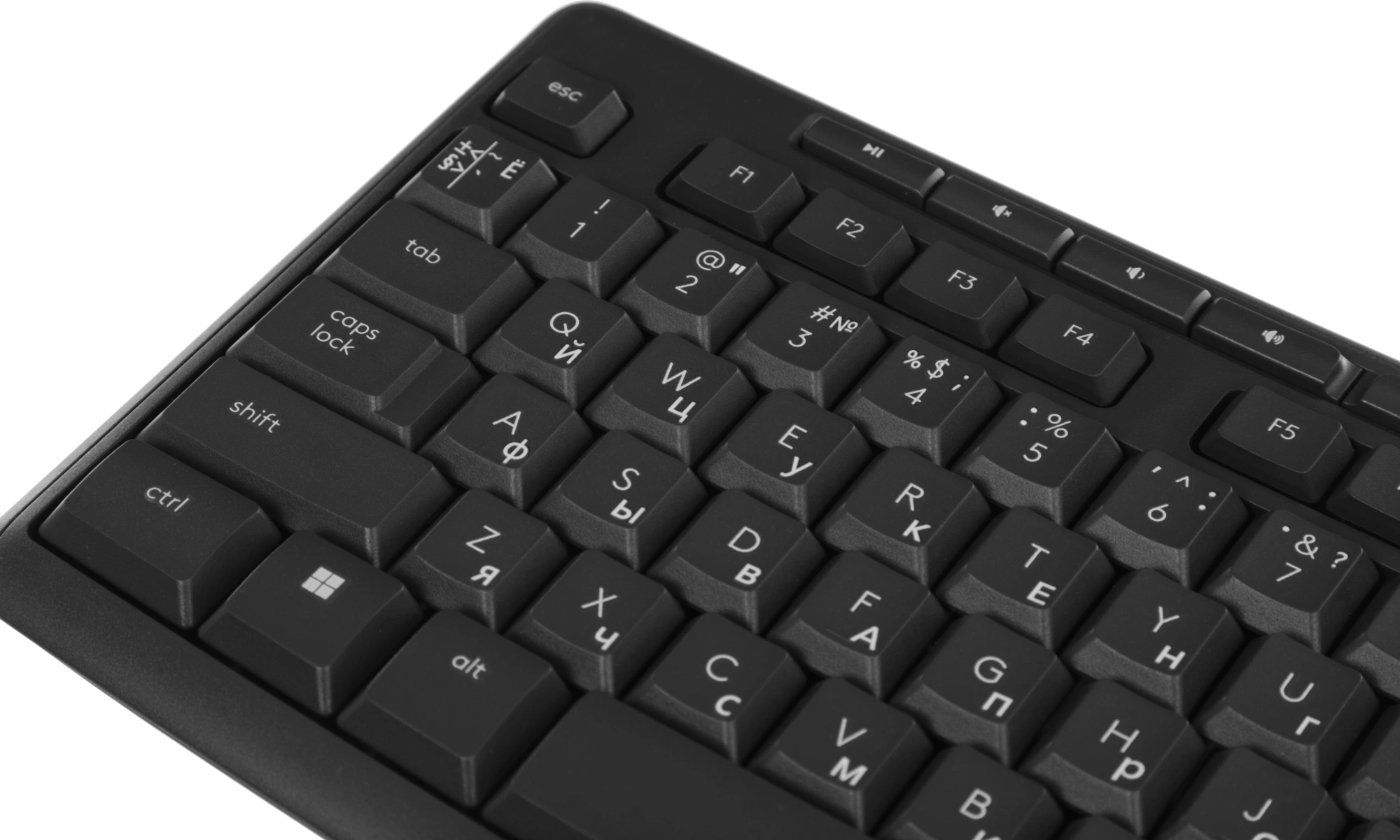 Клавиатура + мышь Logitech MK295 клав:черный мышь:черный USB беспроводная Multimedia (920-009813) — миниатюра 3