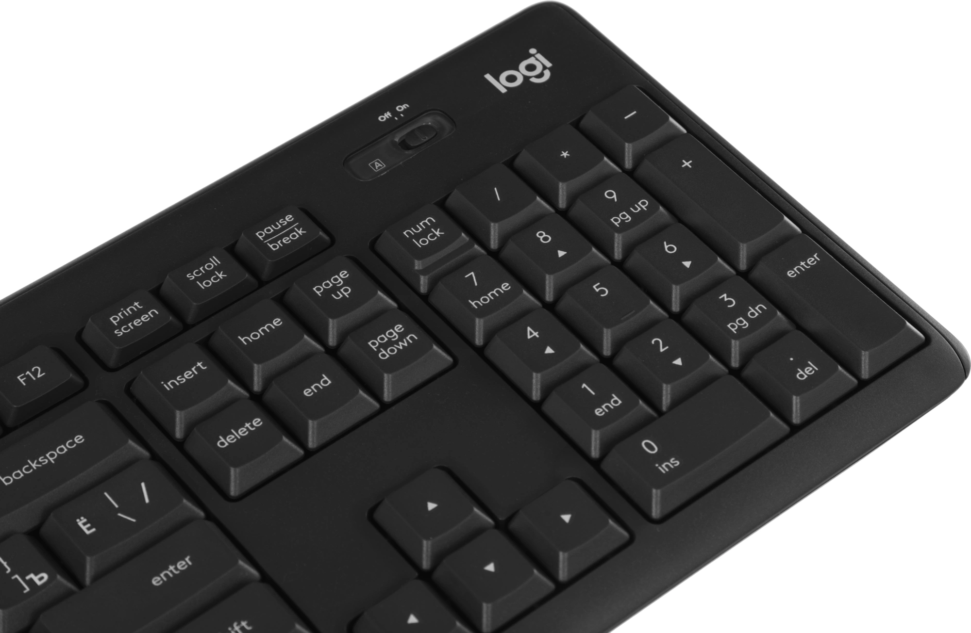 Клавиатура + мышь Logitech MK295 клав:черный мышь:черный USB беспроводная Multimedia (920-009813) — миниатюра 5