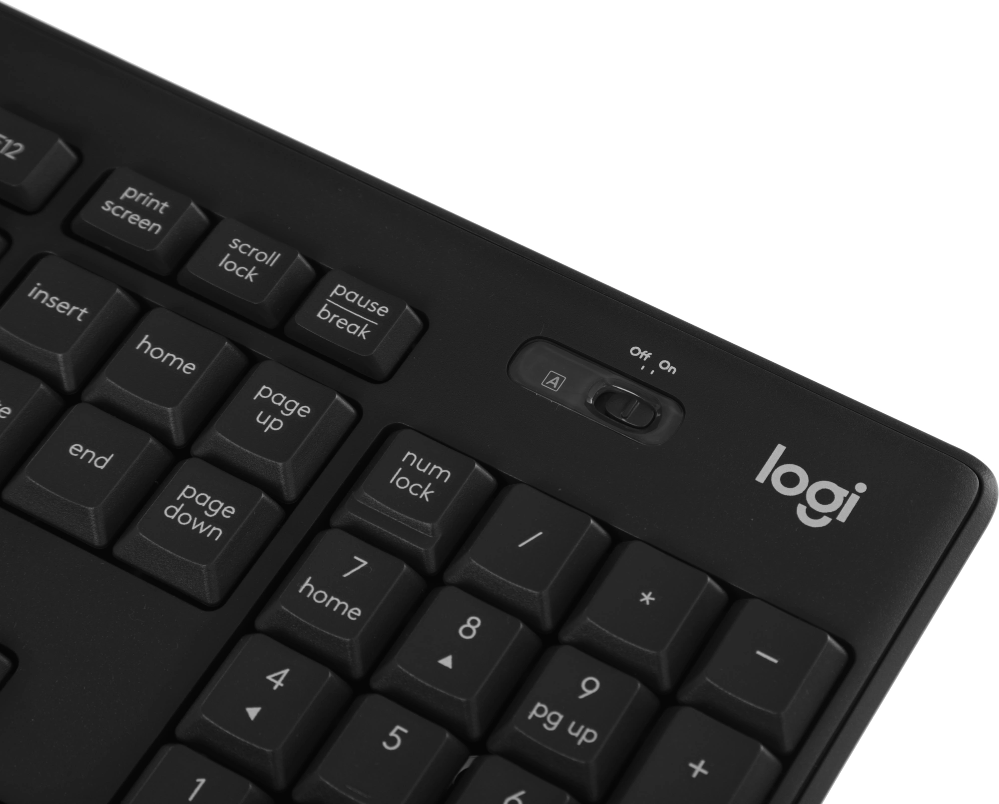 Клавиатура + мышь Logitech MK295 клав:черный мышь:черный USB беспроводная Multimedia (920-009813) — миниатюра 6