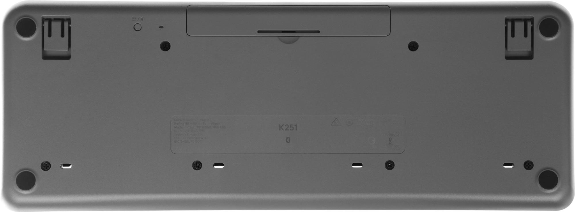 Клавиатура Logitech K251 черный беспроводная BT slim (920-013363) — миниатюра 6
