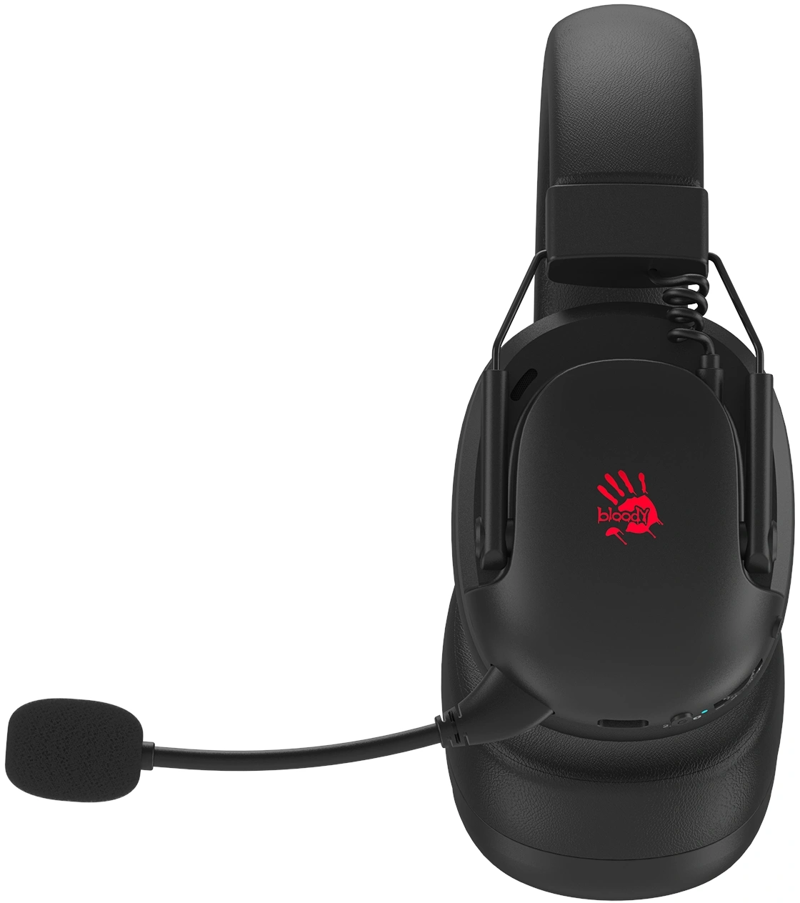 Наушники с микрофоном A4Tech Bloody GR585 черный мониторные BT/Radio/3.5mm оголовье — миниатюра 8